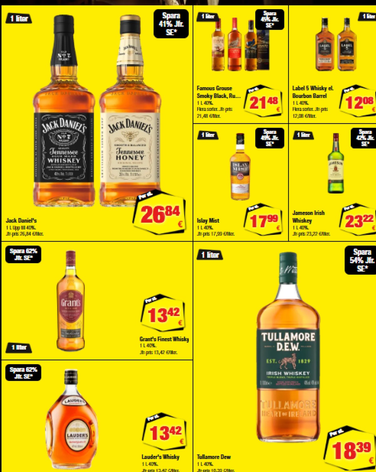 Se Calle reklamblad för vecka 30 på Kampanjveckan.se. Se bra erbjudanden på många varor, t.ex. whisky lauders eller whisky triple wood. Läs reklambladet här! Sida 5
