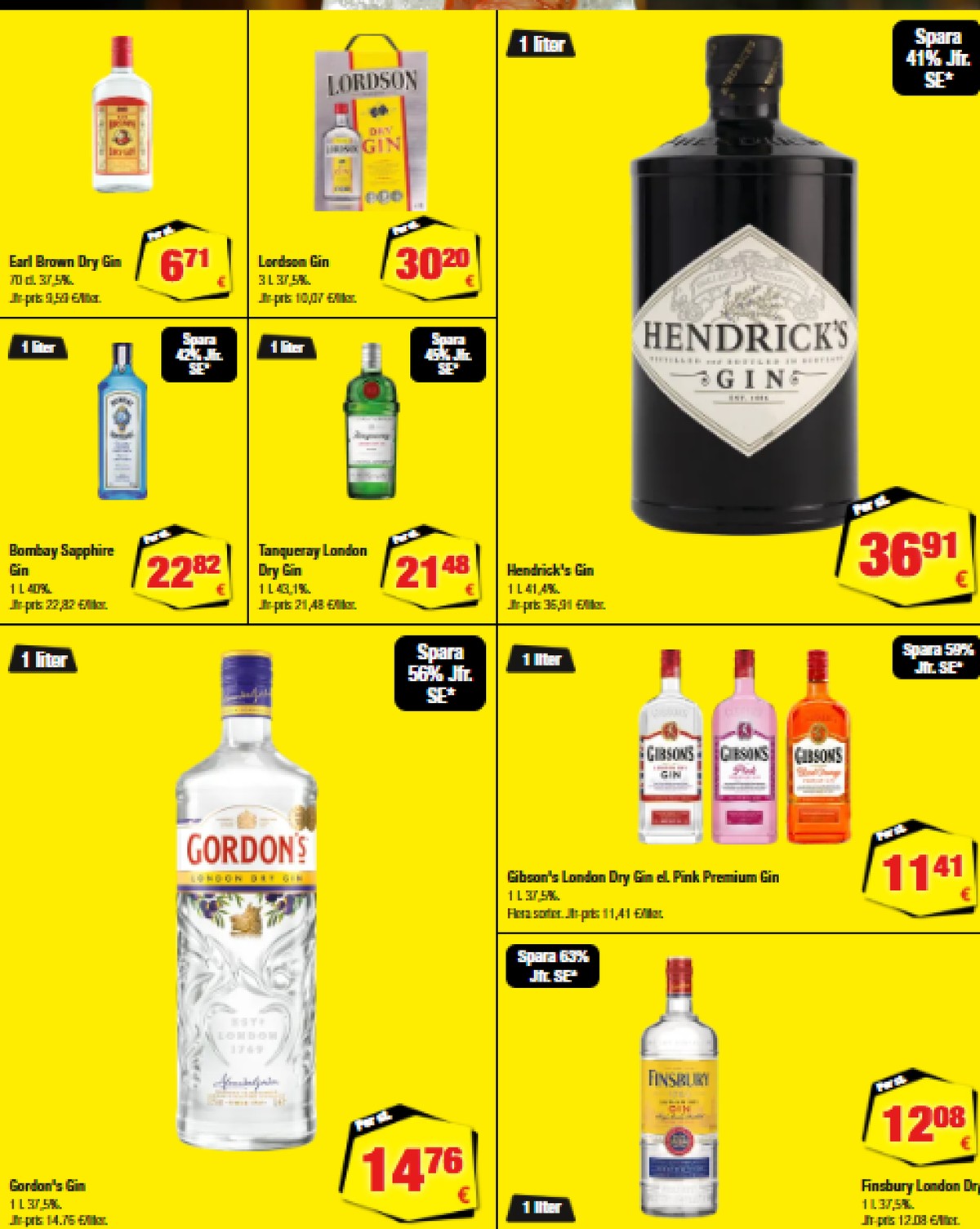 Se Calle reklamblad för vecka 30 på Kampanjveckan.se. Se bra erbjudanden på många varor, t.ex. gin gordons eller gin tanqueray. Läs reklambladet här! Sida 8
