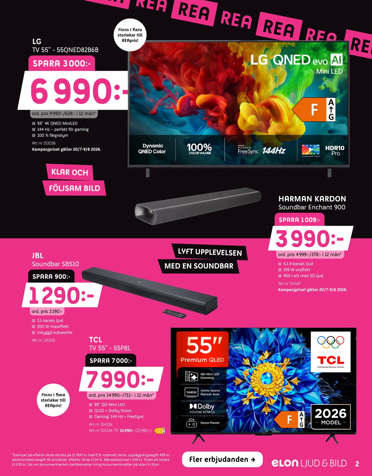 Se Elon reklamblad för vecka 30 på Kampanjveckan.se. Se bra erbjudanden på många varor. Läs reklambladet här! Sida 11
