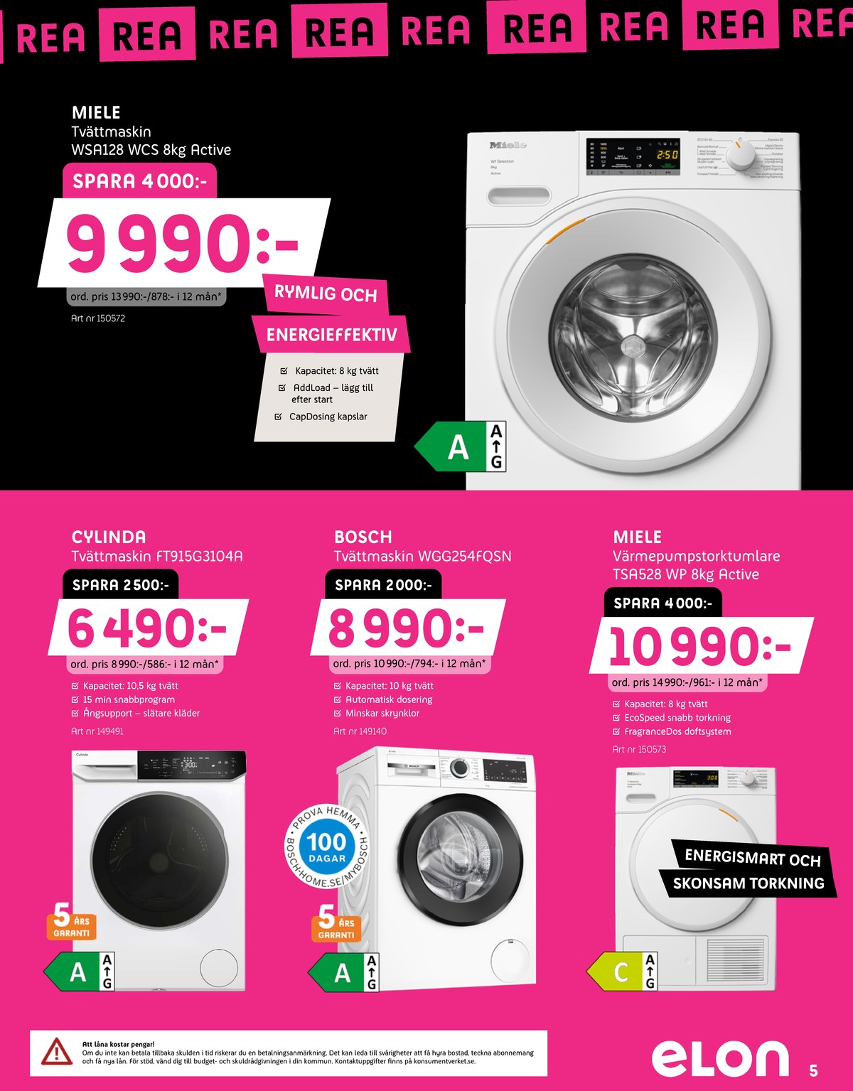 Se Elon reklamblad för vecka 30 på Kampanjveckan.se. Se bra erbjudanden på många varor. Läs reklambladet här! Sida 5
