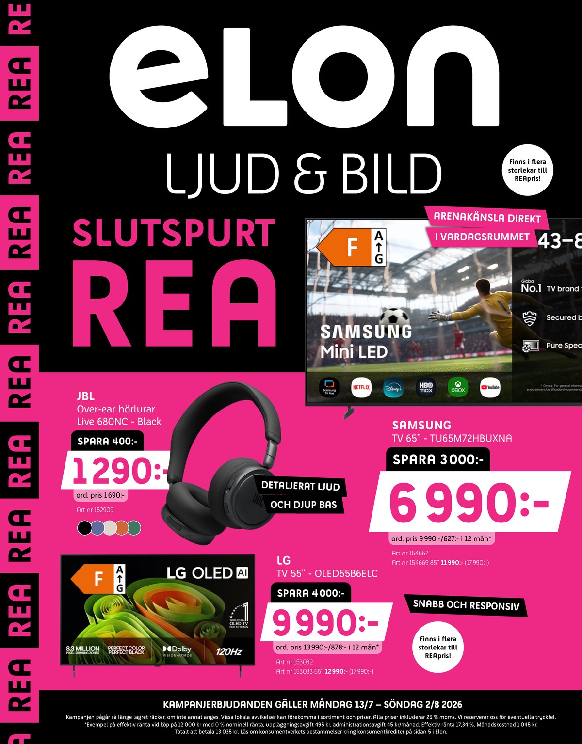 Se Elon reklamblad för vecka 30 på Kampanjveckan.se. Se bra erbjudanden på många varor. Läs reklambladet här! Sida 10
