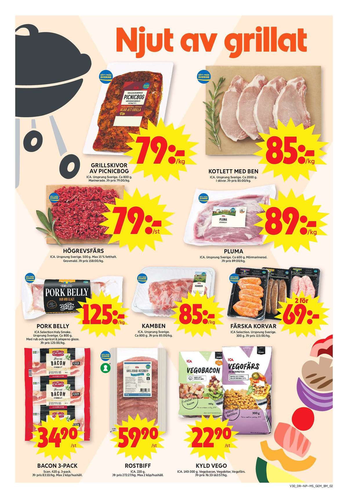 Se ICA Maxi reklamblad för vecka 30 på Kampanjveckan.se. Se bra erbjudanden på många varor, t.ex. picnicbog ica eller salchichas ica selection. Läs reklambladet här! Sida 2
