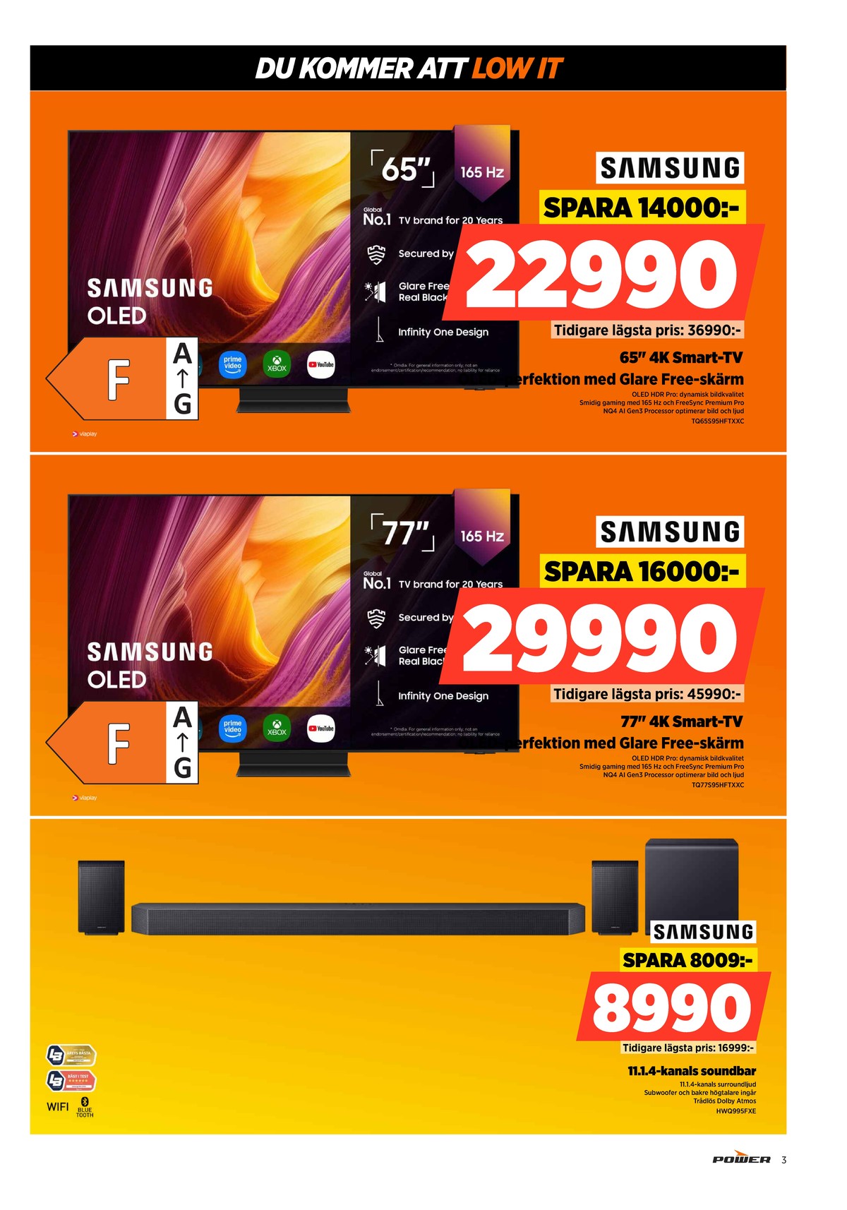 Se Power reklamblad för vecka 30 på Kampanjveckan.se. Se bra erbjudanden på många varor. Läs reklambladet här! Sida 3