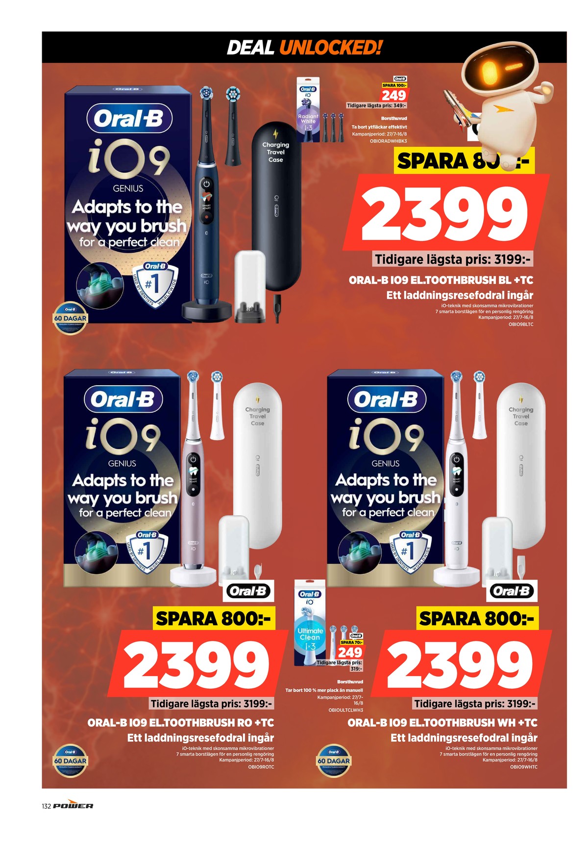 Se Power reklamblad för vecka 31 på Kampanjveckan.se. Se bra erbjudanden på många varor. Läs reklambladet här! Sida 132