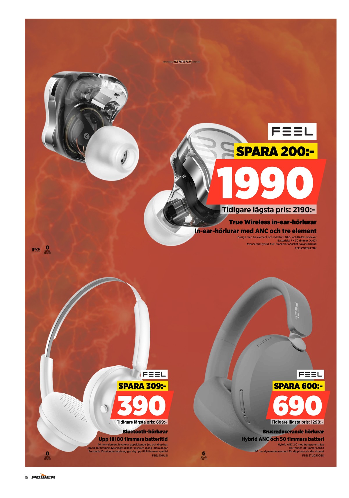 Se Power reklamblad för vecka 31 på Kampanjveckan.se. Se bra erbjudanden på många varor. Läs reklambladet här! Sida 18