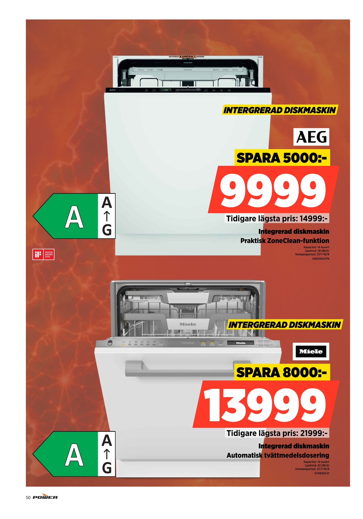 Se Power reklamblad för vecka 31 på Kampanjveckan.se. Se bra erbjudanden på många varor. Läs reklambladet här! Sida 50