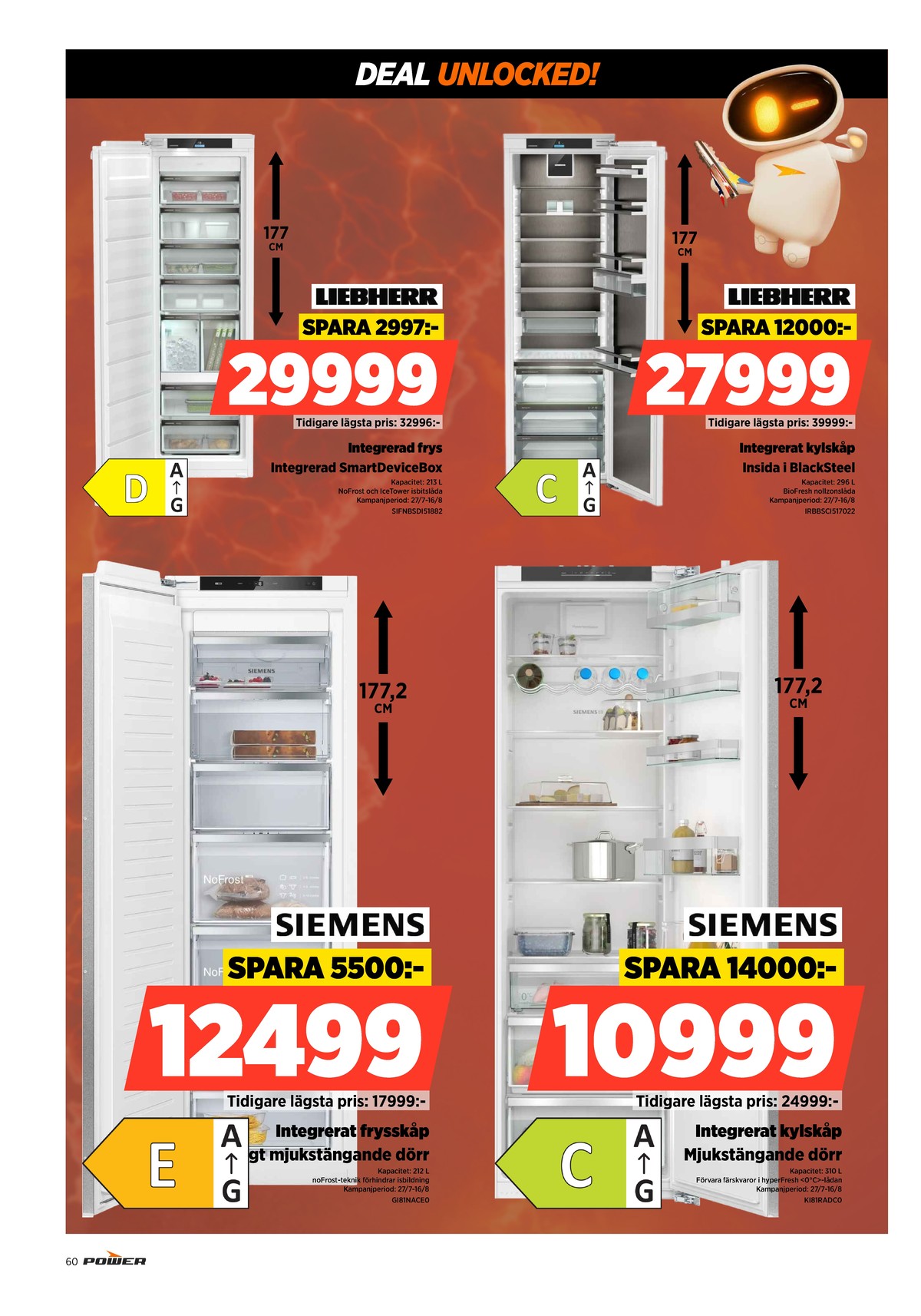Se Power reklamblad för vecka 31 på Kampanjveckan.se. Se bra erbjudanden på många varor. Läs reklambladet här! Sida 60