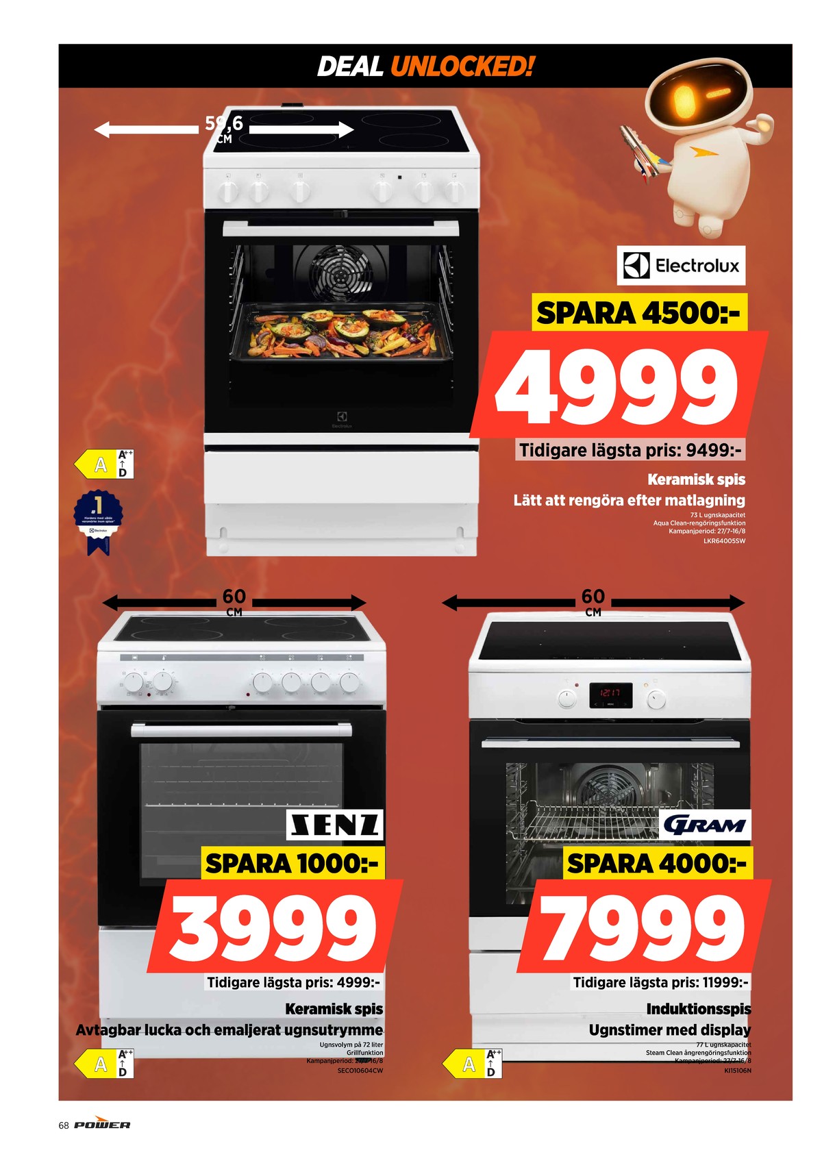 Se Power reklamblad för vecka 31 på Kampanjveckan.se. Se bra erbjudanden på många varor. Läs reklambladet här! Sida 68
