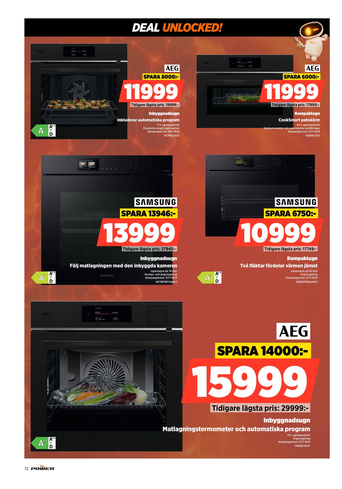 Se Power reklamblad för vecka 31 på Kampanjveckan.se. Se bra erbjudanden på många varor. Läs reklambladet här! Sida 72