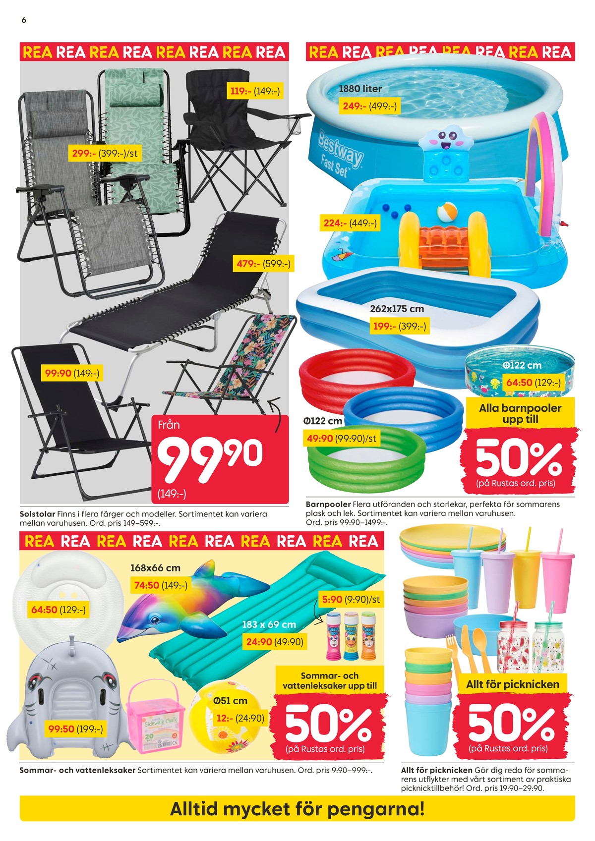 Se Rusta reklamblad för vecka 31 på Kampanjveckan.se. Se bra erbjudanden på många varor. Läs reklambladet här! Sida 6