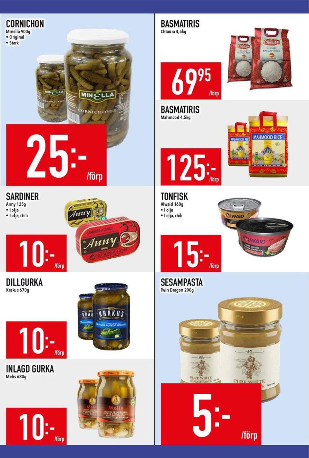 Se MatDax reklamblad för vecka 31 på Kampanjveckan.se. Se bra erbjudanden på många varor. Läs reklambladet här! Sida 13