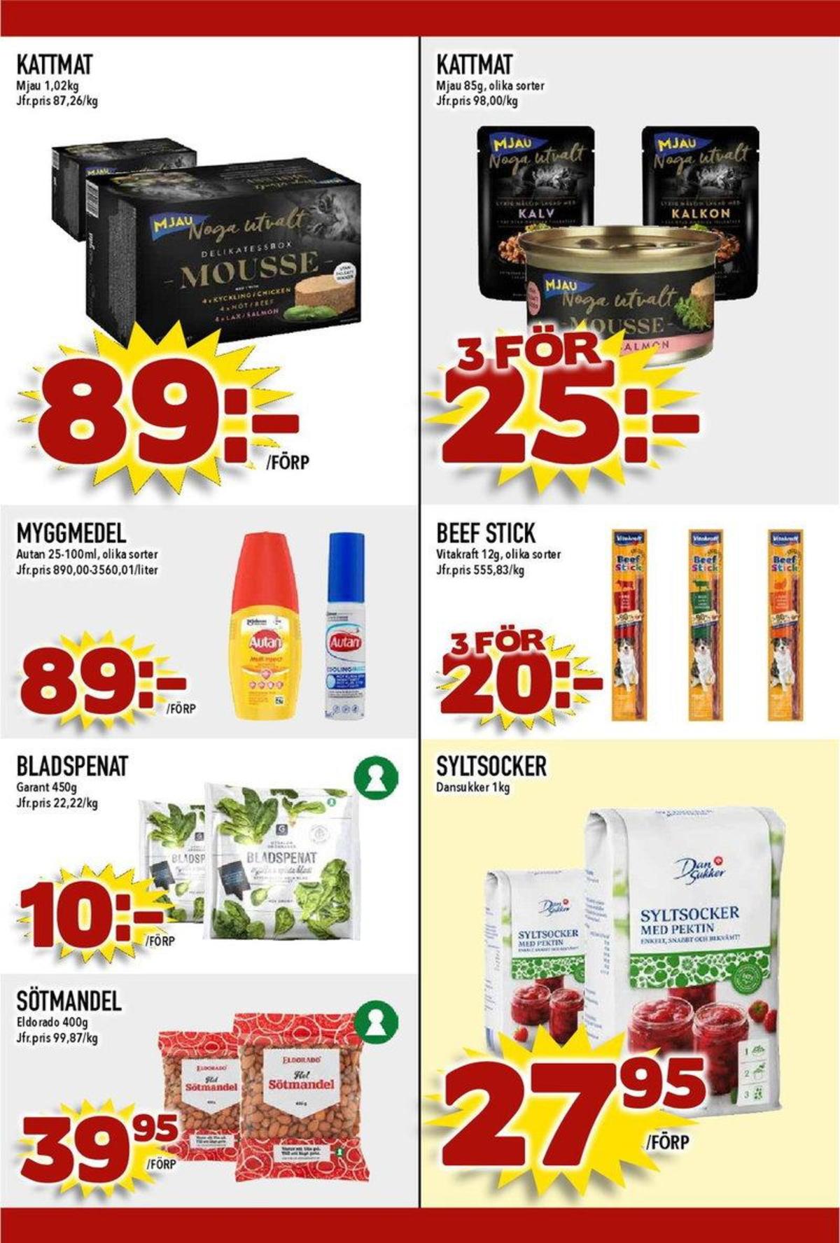 Se MatDax reklamblad för vecka 31 på Kampanjveckan.se. Se bra erbjudanden på många varor. Läs reklambladet här! Sida 20