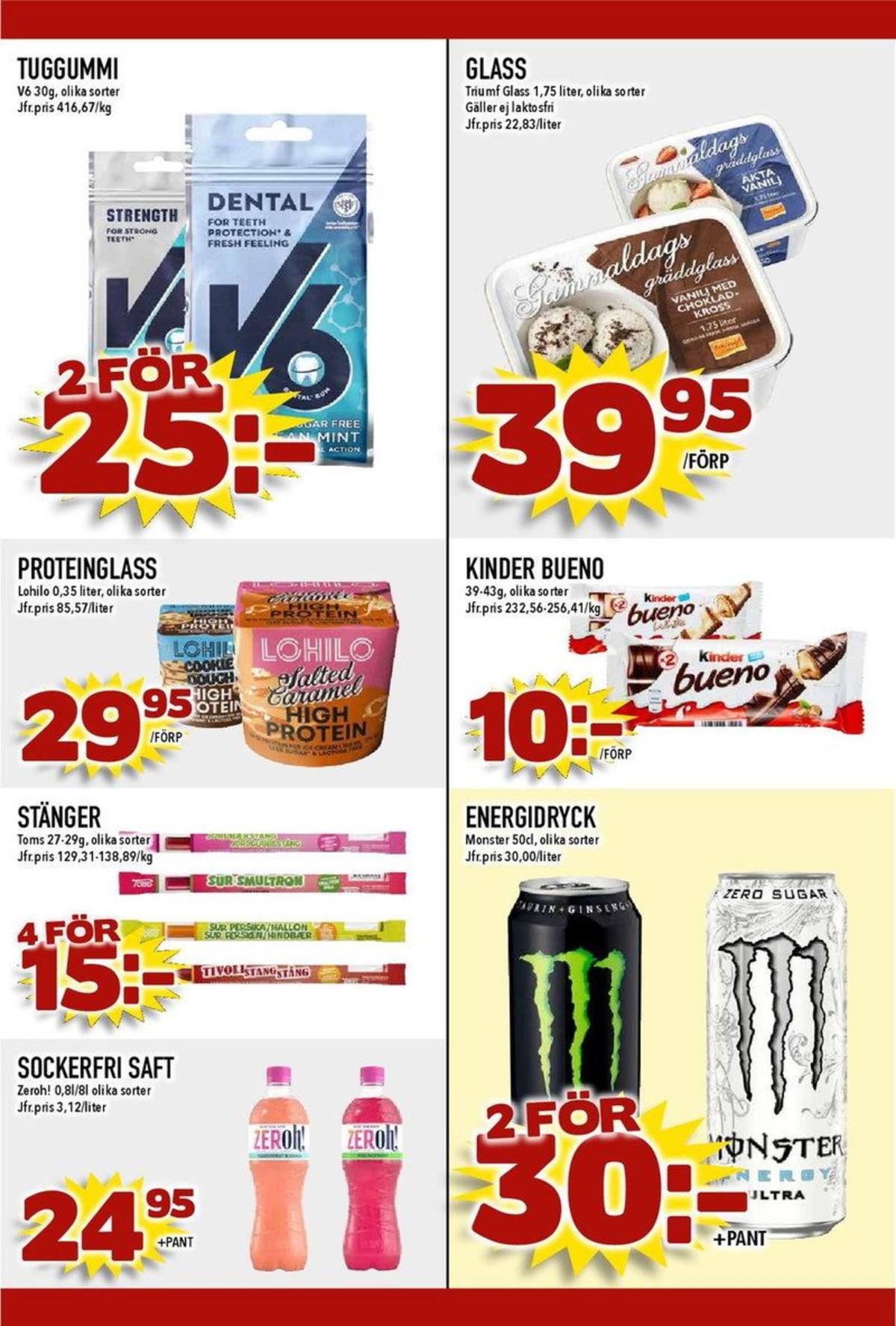 Se MatDax reklamblad för vecka 31 på Kampanjveckan.se. Se bra erbjudanden på många varor. Läs reklambladet här! Sida 21