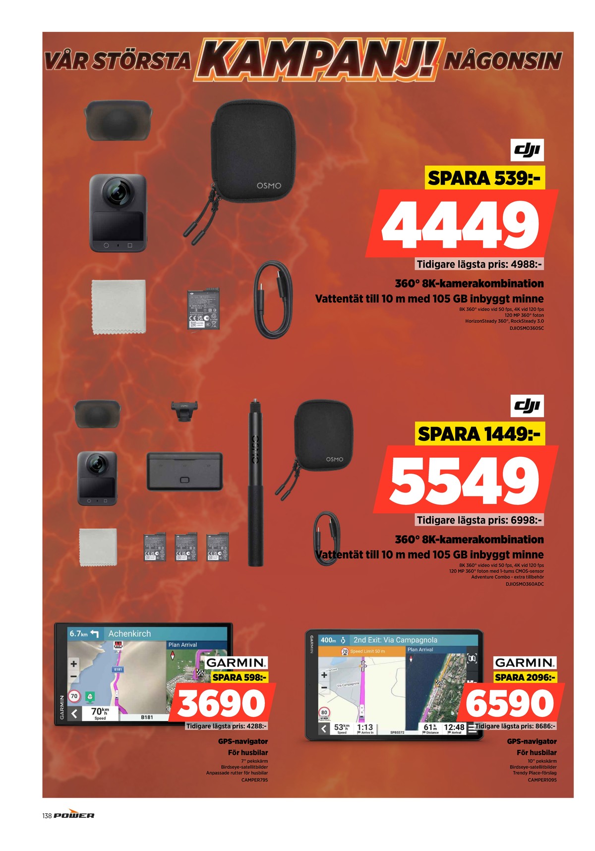 Se Power reklamblad för vecka 32 på Kampanjveckan.se. Se bra erbjudanden på många varor. Läs reklambladet här! Sida 138