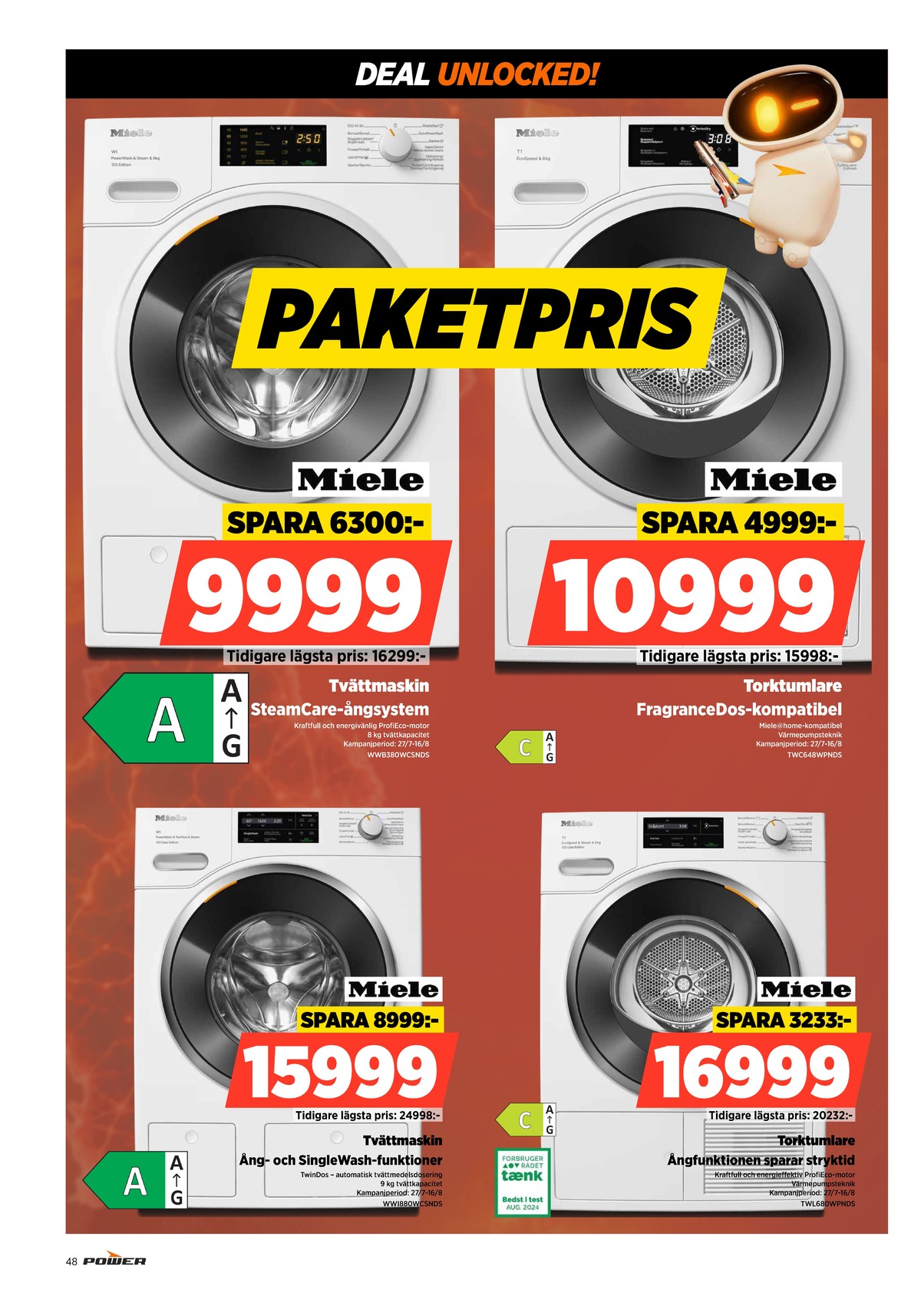 Se Power reklamblad för vecka 32 på Kampanjveckan.se. Se bra erbjudanden på många varor. Läs reklambladet här! Sida 48