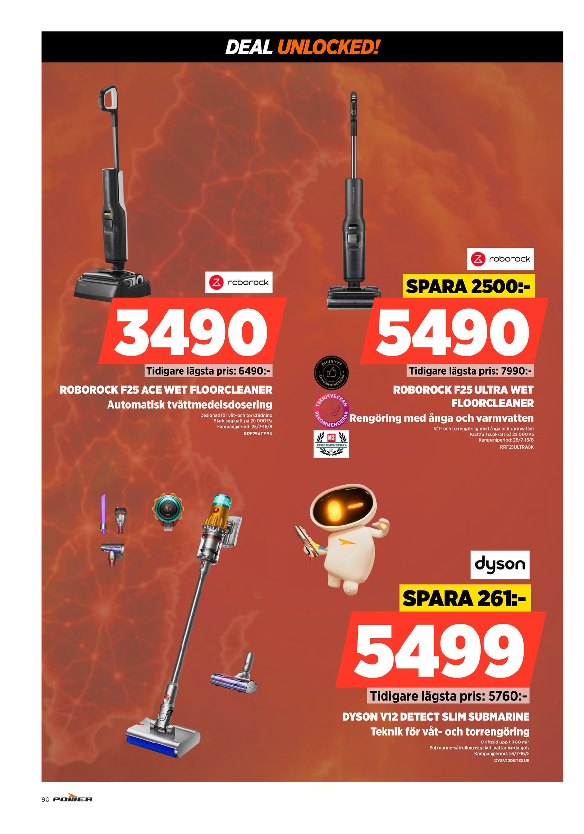 Se Power reklamblad för vecka 32 på Kampanjveckan.se. Se bra erbjudanden på många varor. Läs reklambladet här! Sida 90