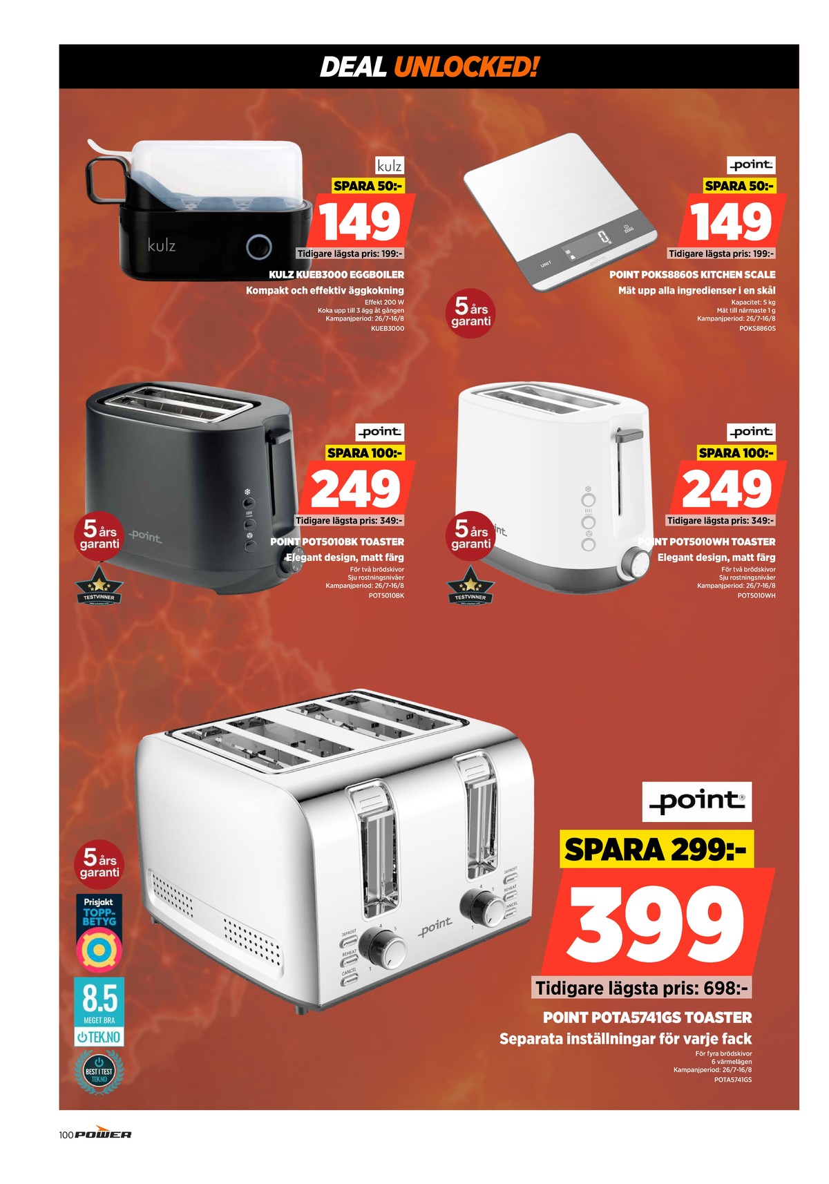 Se Power reklamblad för vecka 32 på Kampanjveckan.se. Se bra erbjudanden på många varor. Läs reklambladet här! Sida 100
