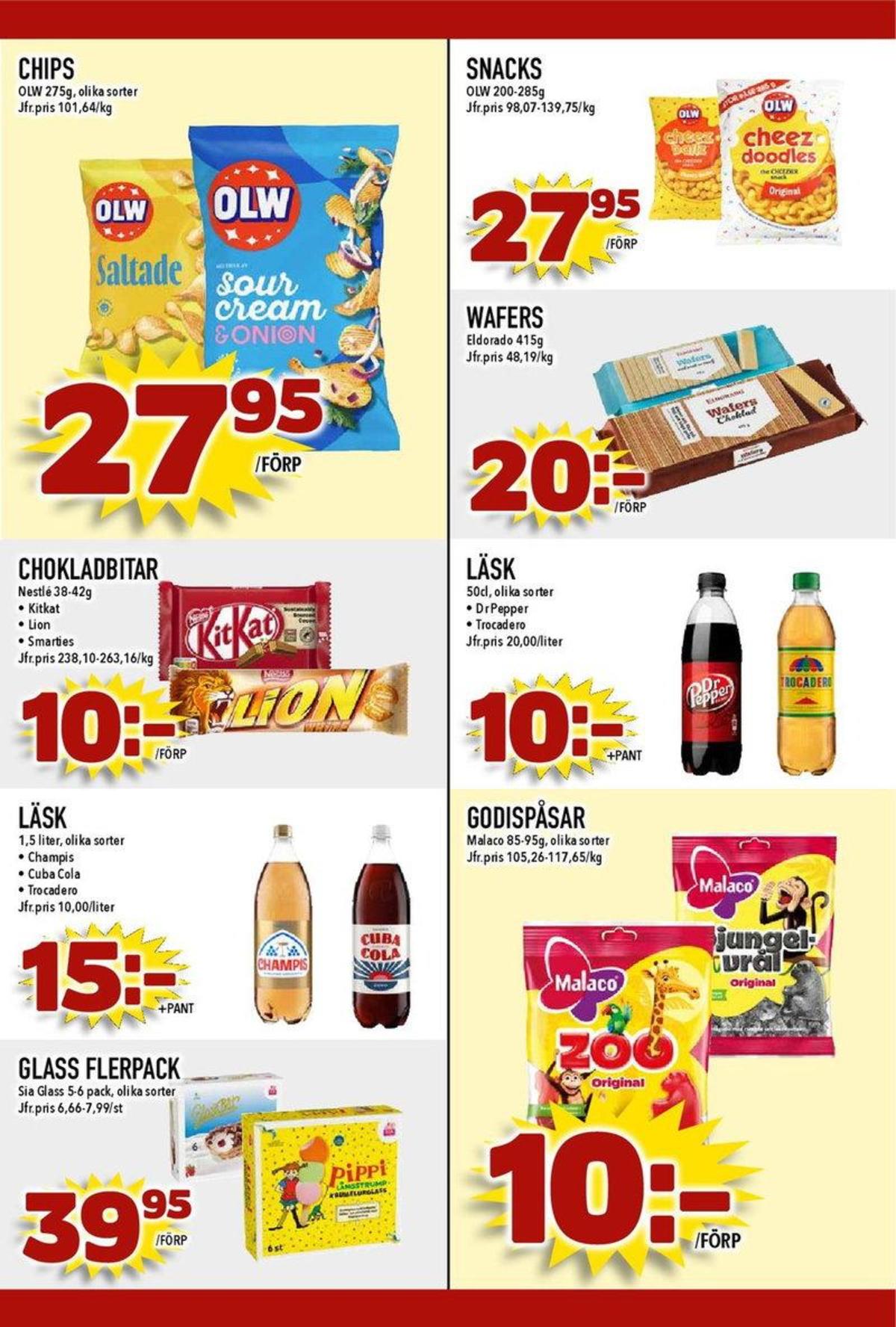 Se MatDax reklamblad för vecka 32 på Kampanjveckan.se. Se bra erbjudanden på många varor. Läs reklambladet här! Sida 20