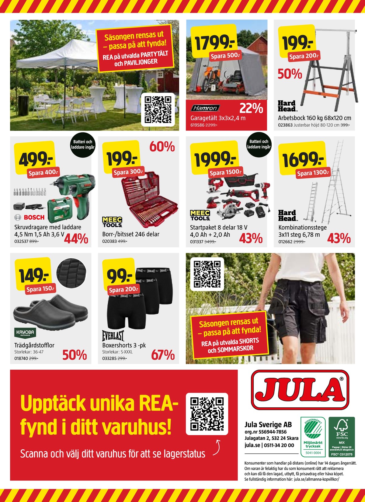 Se Jula reklamblad för vecka 32 på Kampanjveckan.se. Se bra erbjudanden på många varor. Läs reklambladet här! Sida 6
