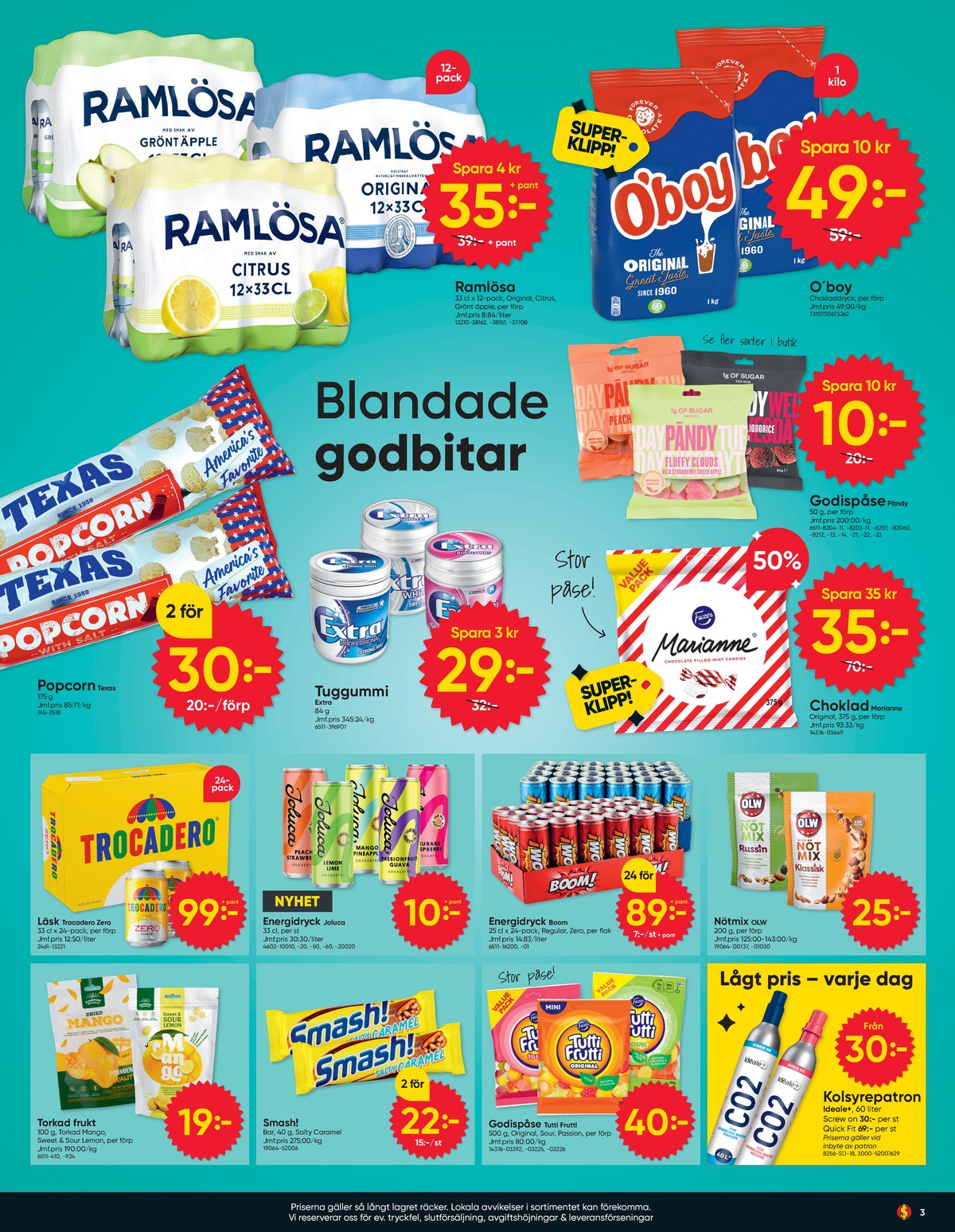 Se Dollarstore reklamblad för vecka 33 på Kampanjveckan.se. Se bra erbjudanden på många varor. Läs reklambladet här! Sida 3