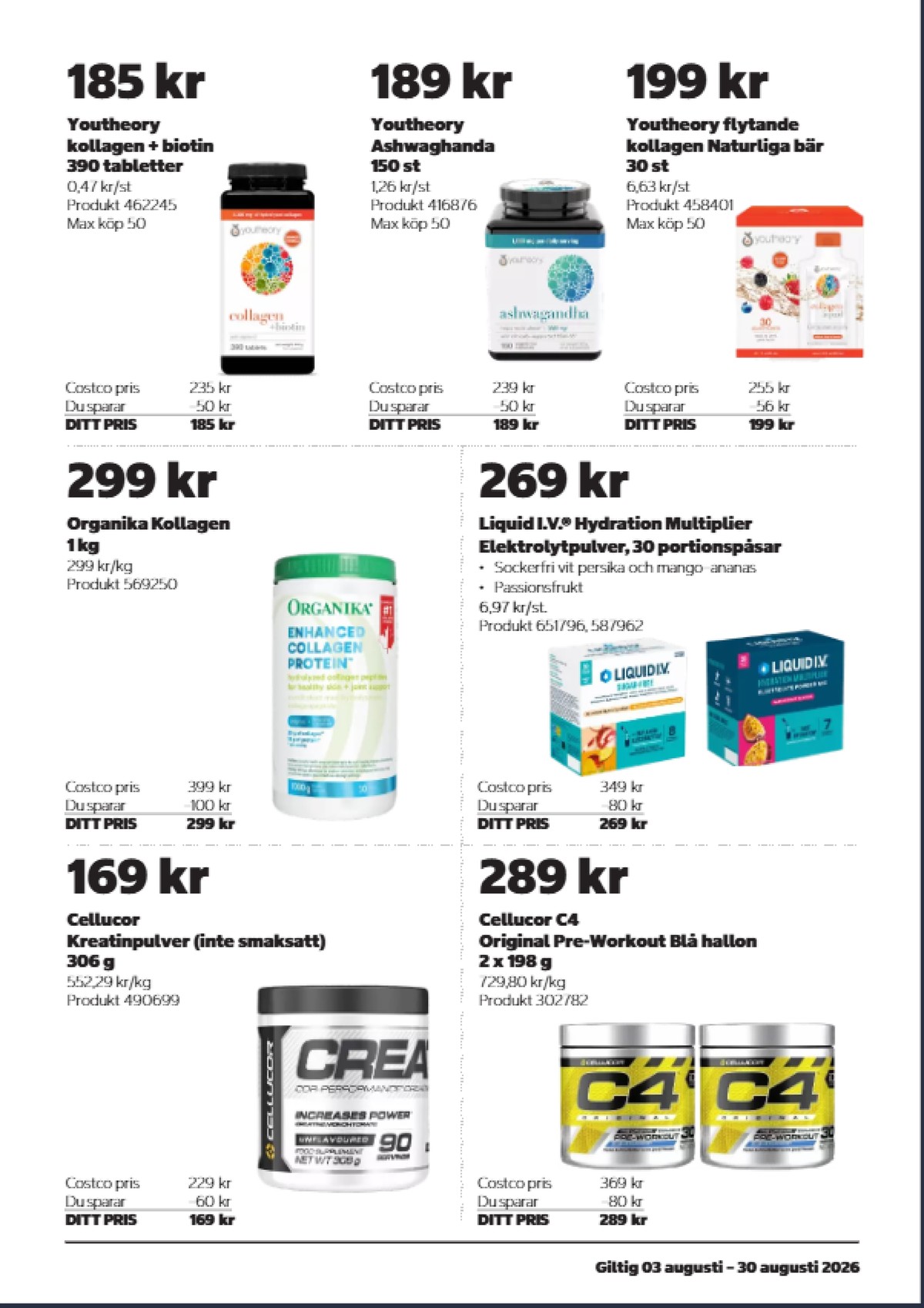 Se Costco reklamblad för vecka 33 på Kampanjveckan.se. Se bra erbjudanden på många varor. Läs reklambladet här! Sida 13