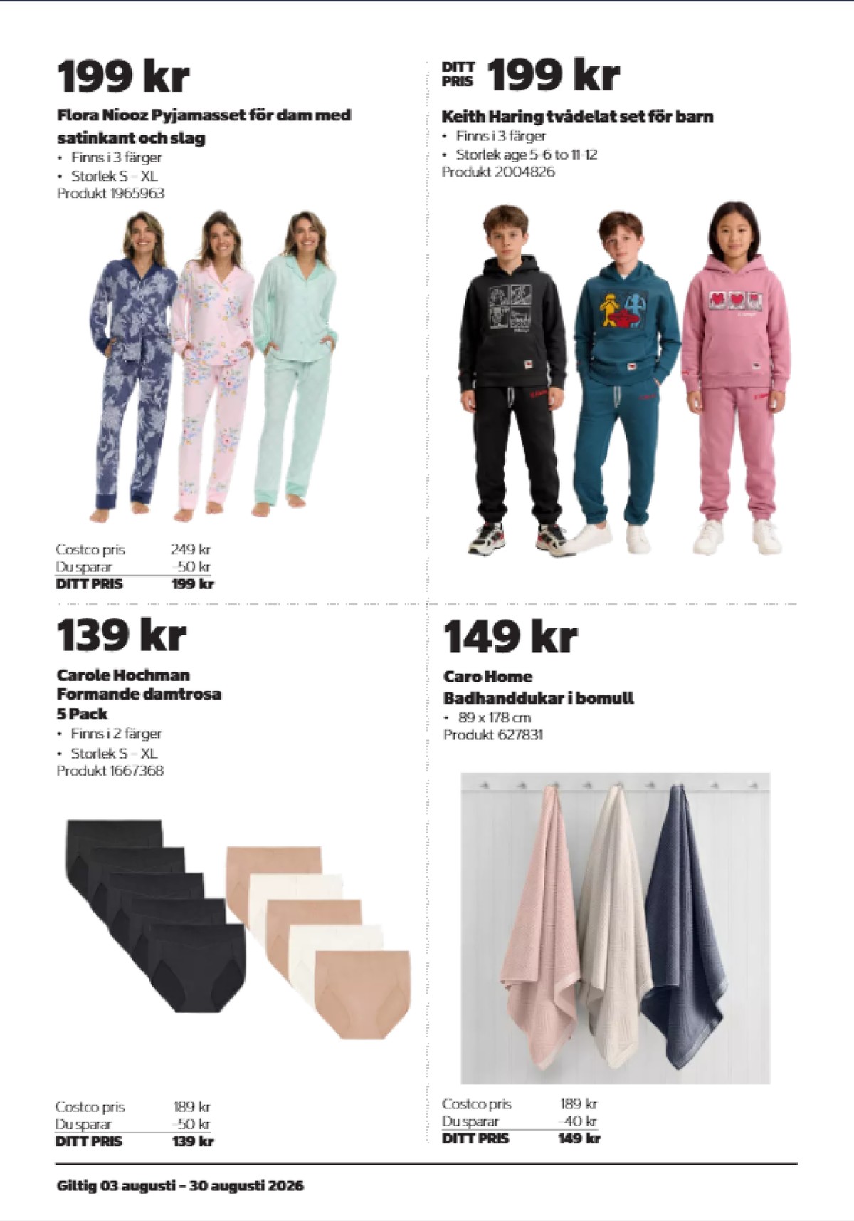Se Costco reklamblad för vecka 33 på Kampanjveckan.se. Se bra erbjudanden på många varor. Läs reklambladet här! Sida 6