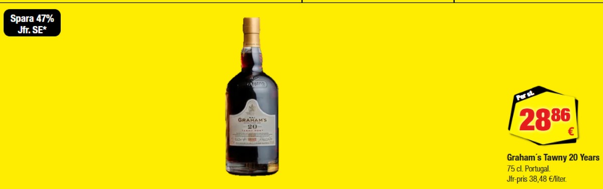 Se Calle reklamblad för vecka 33 på Kampanjveckan.se. Se bra erbjudanden på många varor, t.ex. portvin 20 yo eller andra varor. Läs reklambladet här! Sida 25