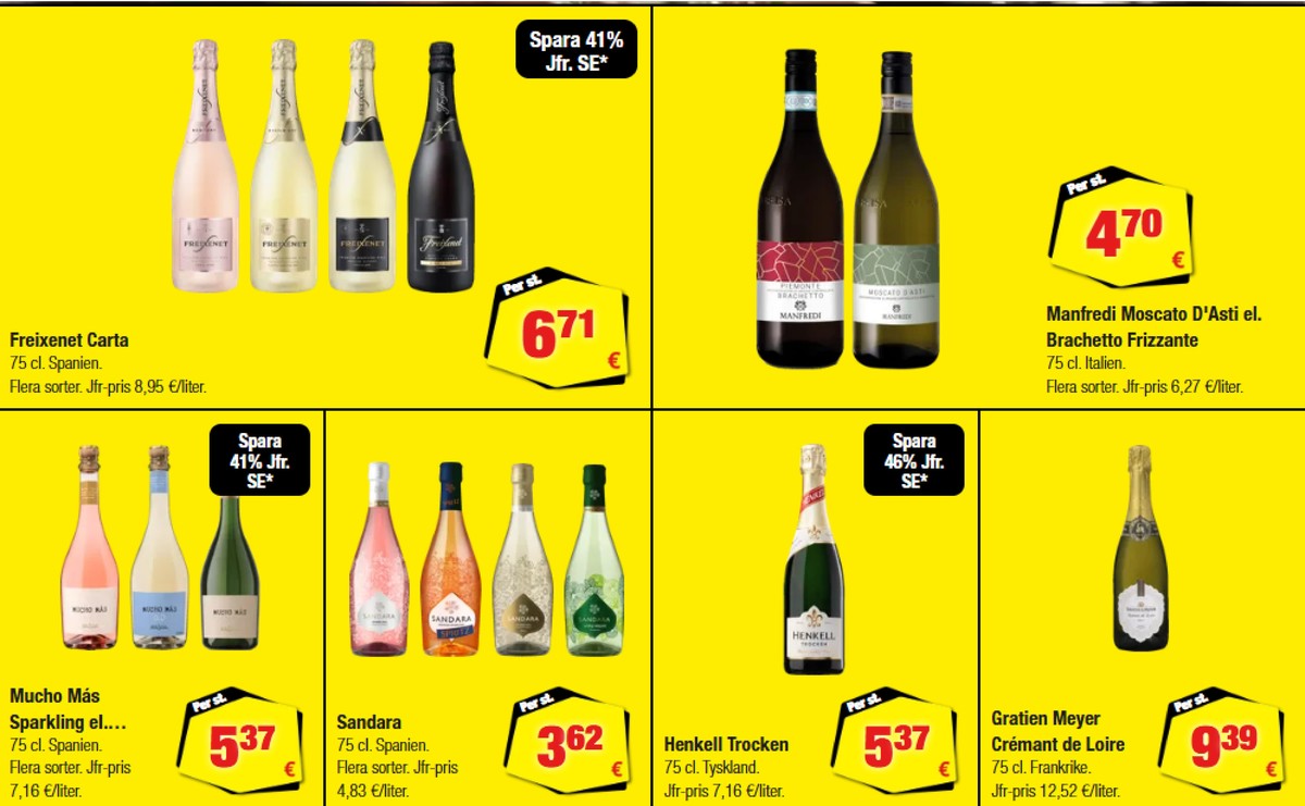 Se Calle reklamblad för vecka 33 på Kampanjveckan.se. Se bra erbjudanden på många varor, t.ex. mousserande vin okänd eller andra varor. Läs reklambladet här! Sida 26