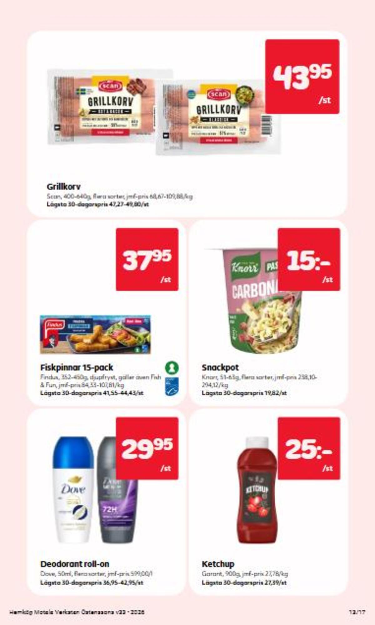 Se Hemköp reklamblad för vecka 33 på Kampanjveckan.se. Se bra erbjudanden på många varor. Läs reklambladet här! Sida 13