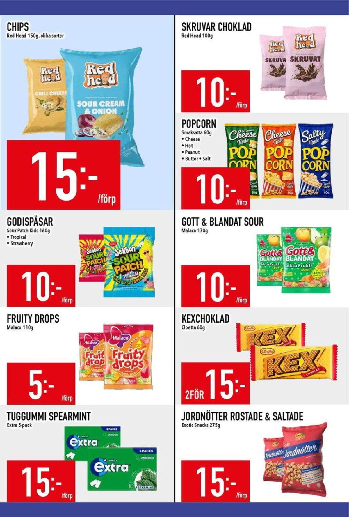 Se MatDax reklamblad för vecka 33 på Kampanjveckan.se. Se bra erbjudanden på många varor, t.ex. chokladbar kexchoklad eller andra varor. Läs reklambladet här! Sida 16