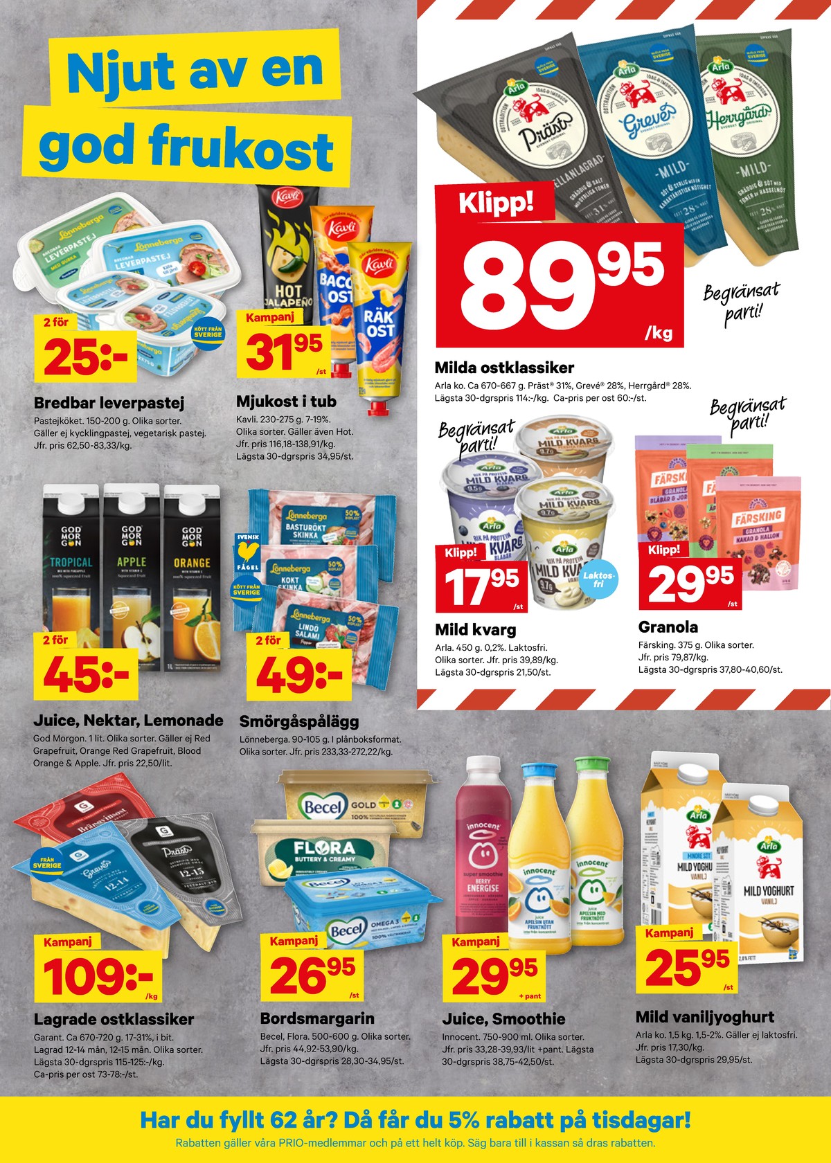 Se City Gross reklamblad för vecka 33 på Kampanjveckan.se. Se bra erbjudanden på många varor. Läs reklambladet här! Sida 4