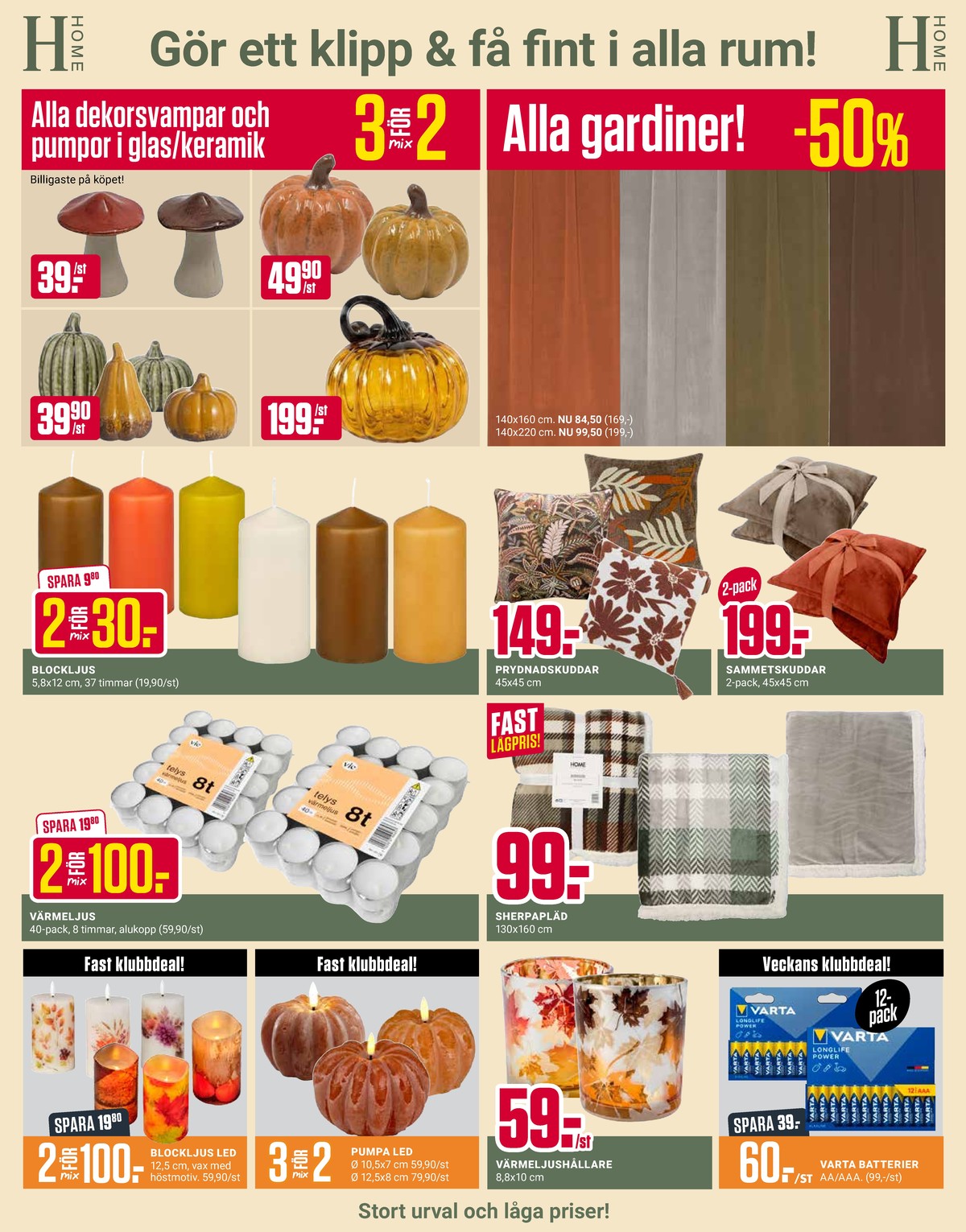 Se ÖoB reklamblad för vecka 34 på Kampanjveckan.se. Se bra erbjudanden på många varor. Läs reklambladet här! Sida 5