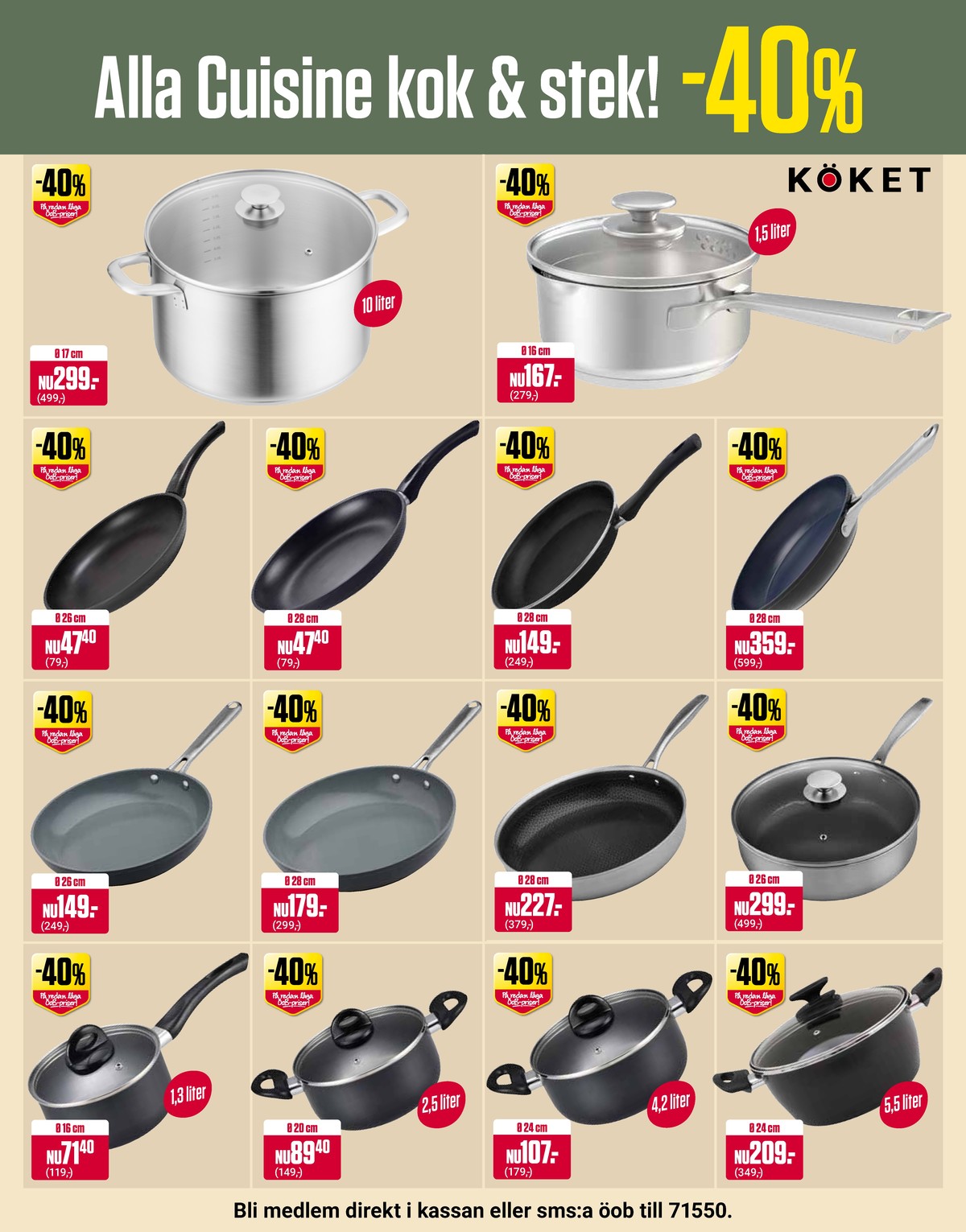 Se ÖoB reklamblad för vecka 34 på Kampanjveckan.se. Se bra erbjudanden på många varor. Läs reklambladet här! Sida 10