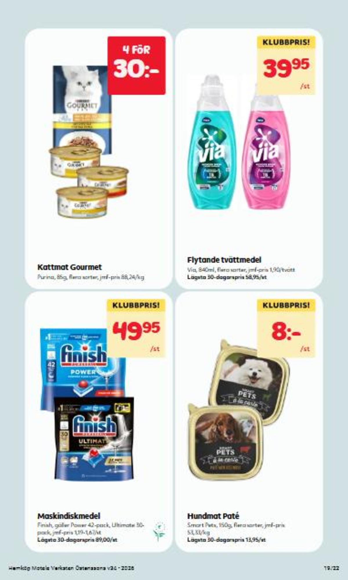 Se Östenssons reklamblad för vecka 34 på Kampanjveckan.se. Se bra erbjudanden på många varor. Läs reklambladet här! Sida 19