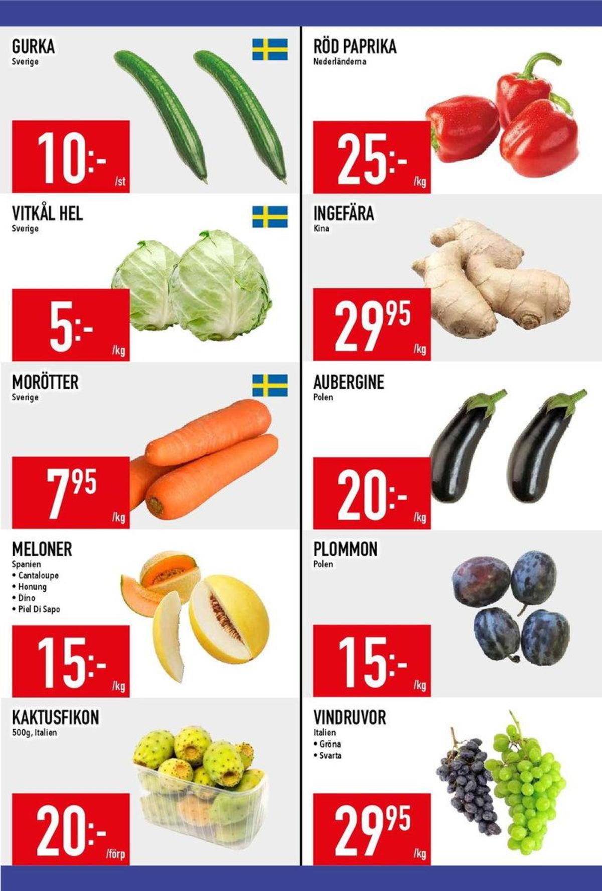 Se MatDax reklamblad för vecka 34 på Kampanjveckan.se. Se bra erbjudanden på många varor. Läs reklambladet här! Sida 7