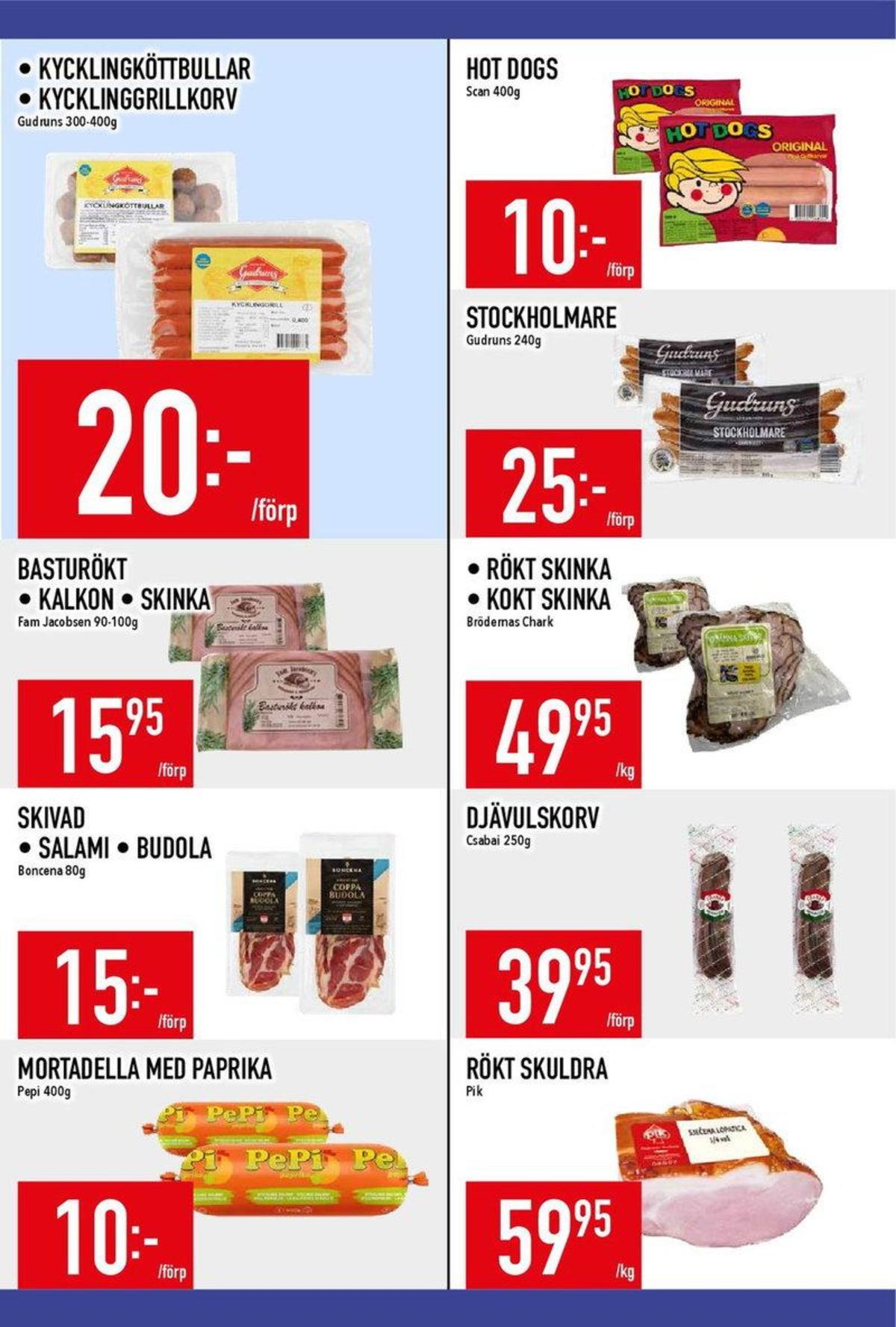 Se MatDax reklamblad för vecka 34 på Kampanjveckan.se. Se bra erbjudanden på många varor. Läs reklambladet här! Sida 10