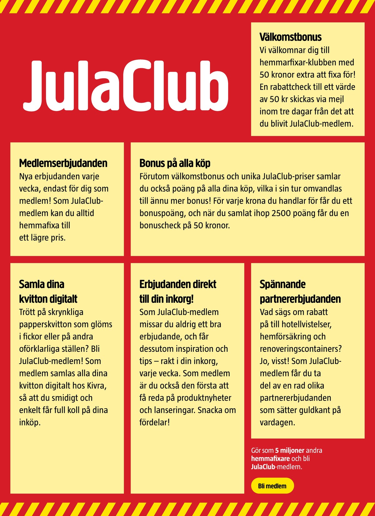 Se Jula reklamblad för vecka 34 på Kampanjveckan.se. Se bra erbjudanden på många varor. Läs reklambladet här! Sida 14