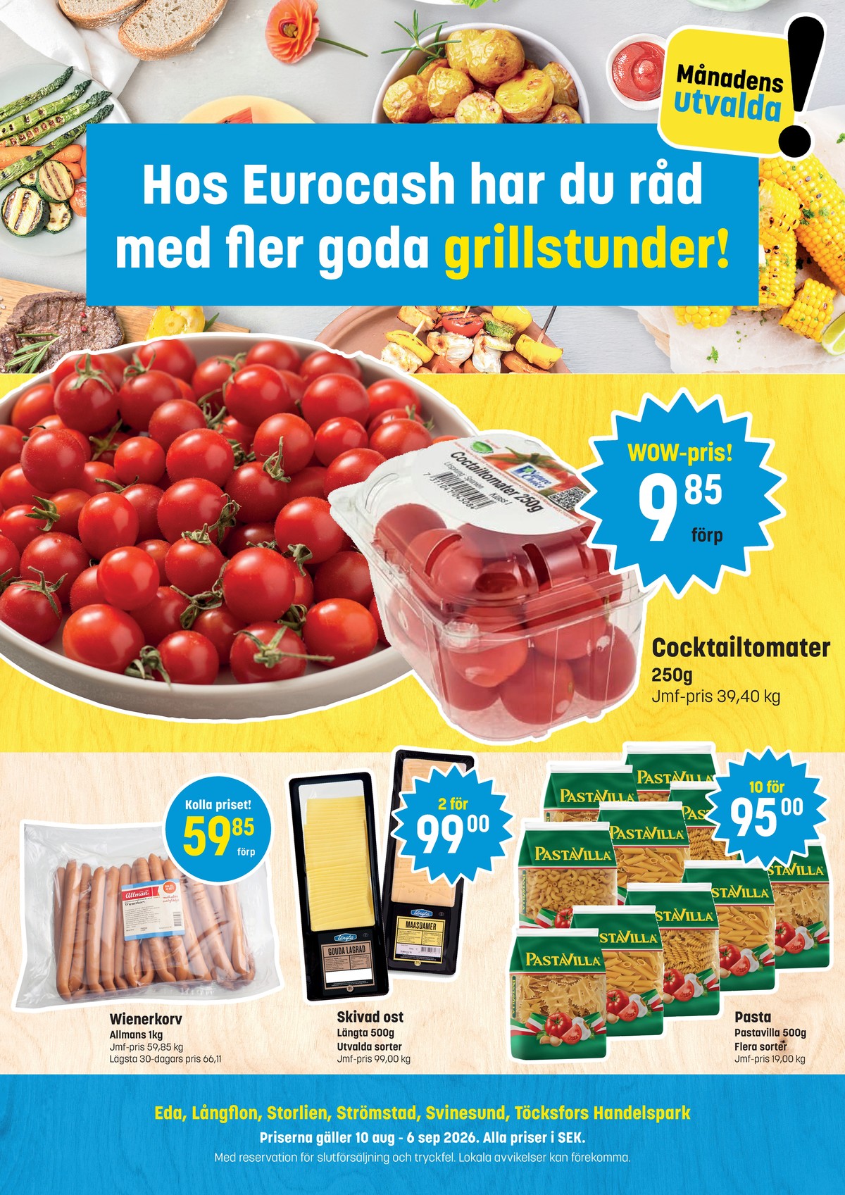 Se Eurocash reklamblad för vecka 35 på Kampanjveckan.se. Se bra erbjudanden på många varor. Läs reklambladet här! Sida 1