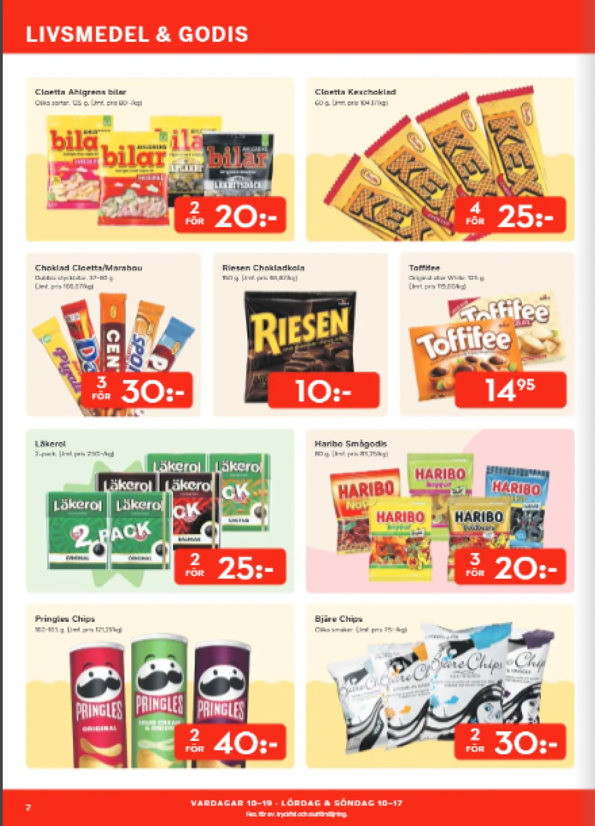 Se Bo Ohlsson reklamblad för vecka 35 på Kampanjveckan.se. Se bra erbjudanden på många varor. Läs reklambladet här! Sida 2