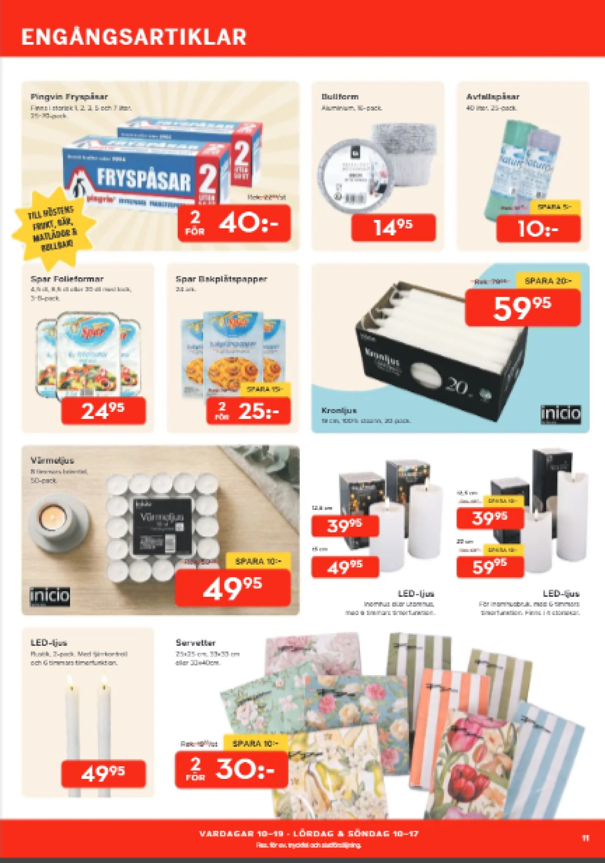 Se Bo Ohlsson reklamblad för vecka 35 på Kampanjveckan.se. Se bra erbjudanden på många varor. Läs reklambladet här! Sida 11