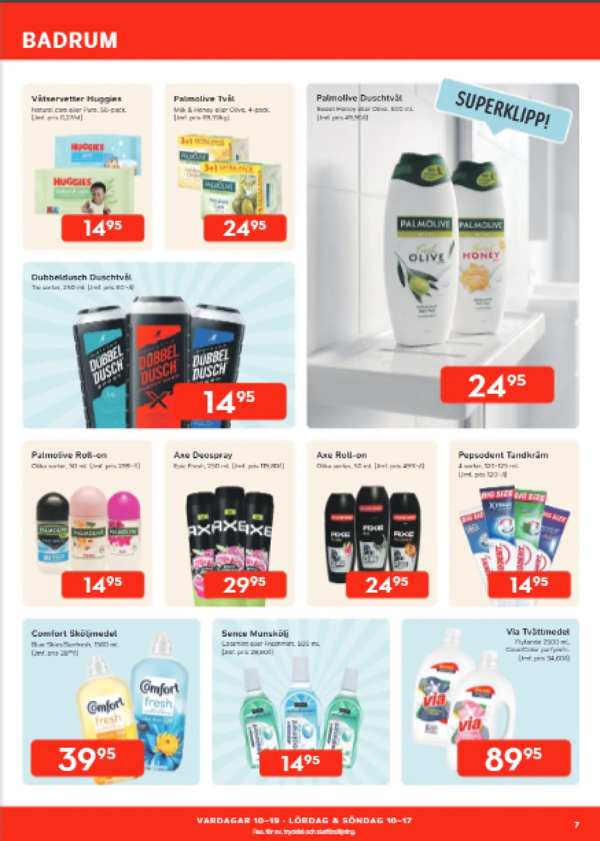 Se Bo Ohlsson reklamblad för vecka 35 på Kampanjveckan.se. Se bra erbjudanden på många varor. Läs reklambladet här! Sida 7