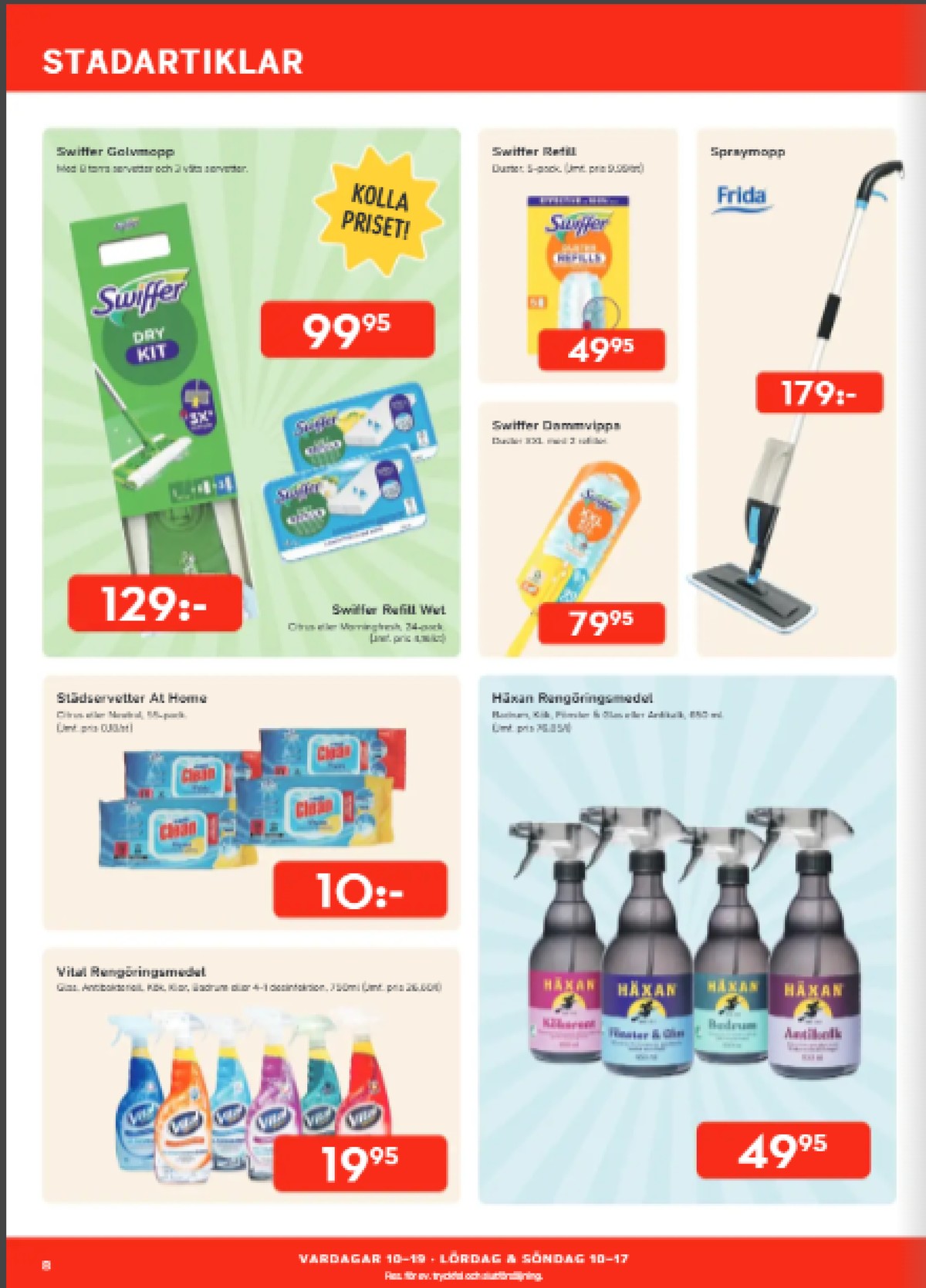 Se Bo Ohlsson reklamblad för vecka 35 på Kampanjveckan.se. Se bra erbjudanden på många varor. Läs reklambladet här! Sida 8