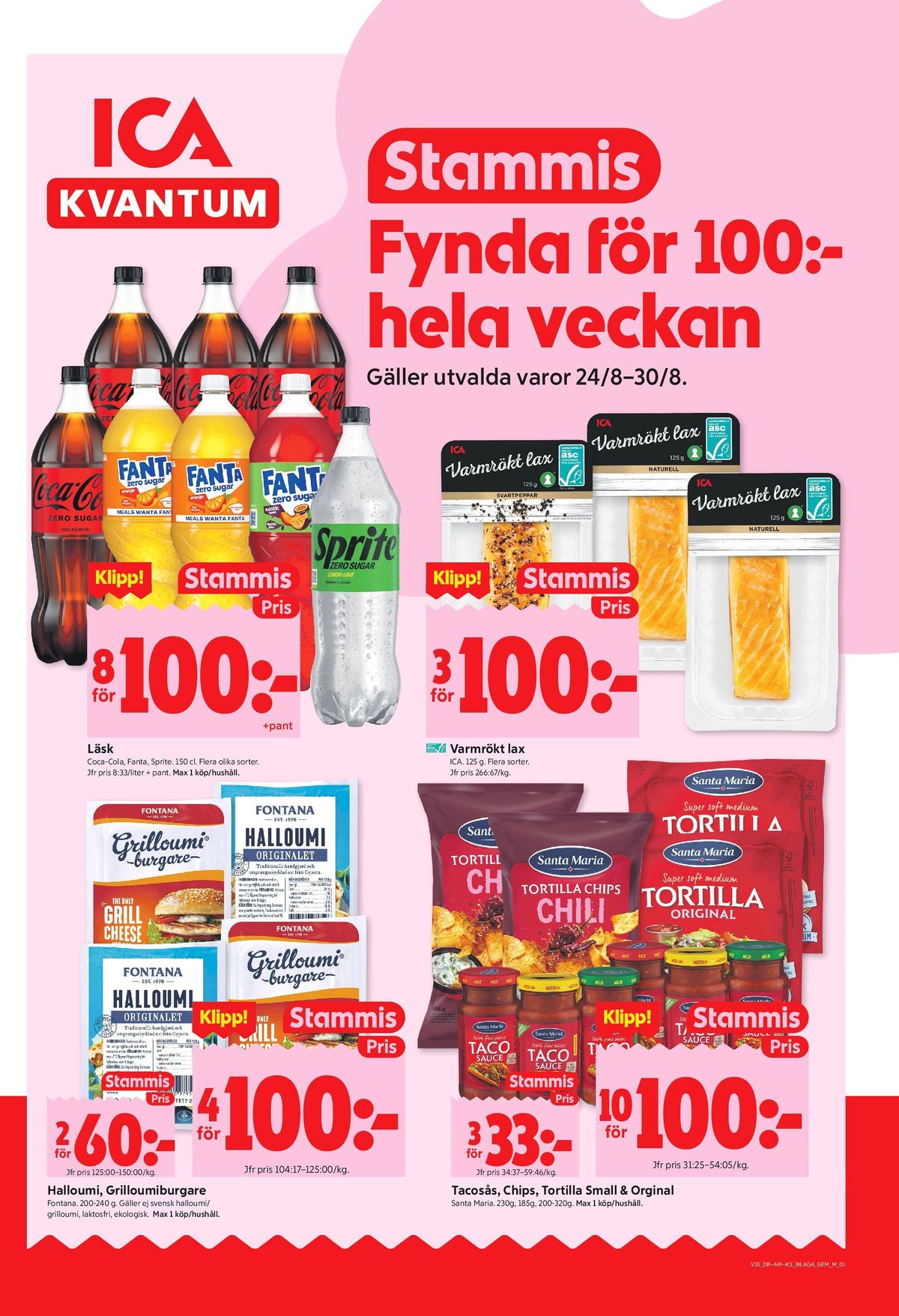 Se ICA Kvantum reklamblad för vecka 35 på Kampanjveckan.se. Se bra erbjudanden på många varor, t.ex. läskedryck coca cola eller läskedryck coca cola zero. Läs reklambladet här! Sida 9
