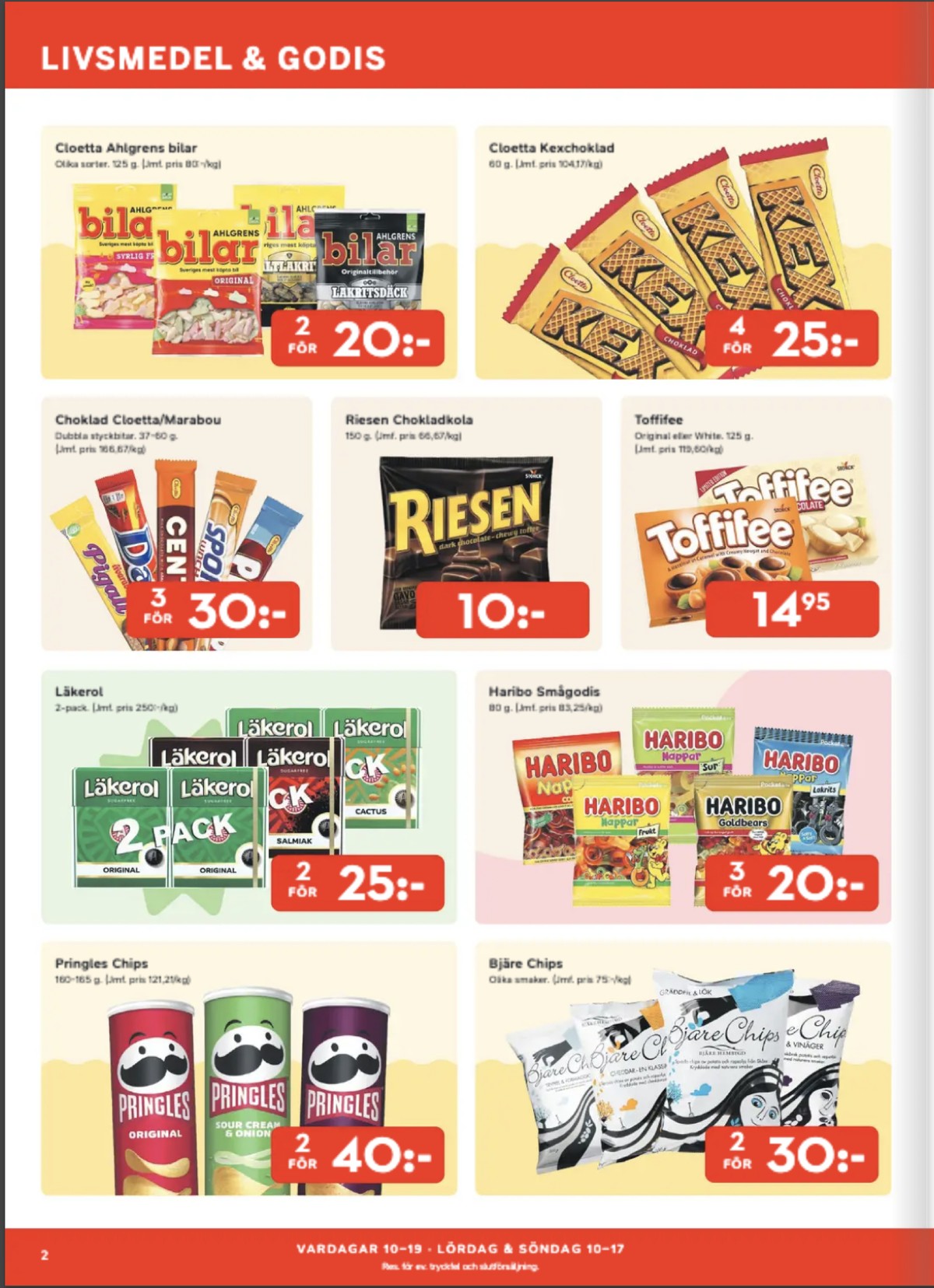 Se Bo Ohlsson reklamblad för vecka 35 på Kampanjveckan.se. Se bra erbjudanden på många varor. Läs reklambladet här! Sida 2