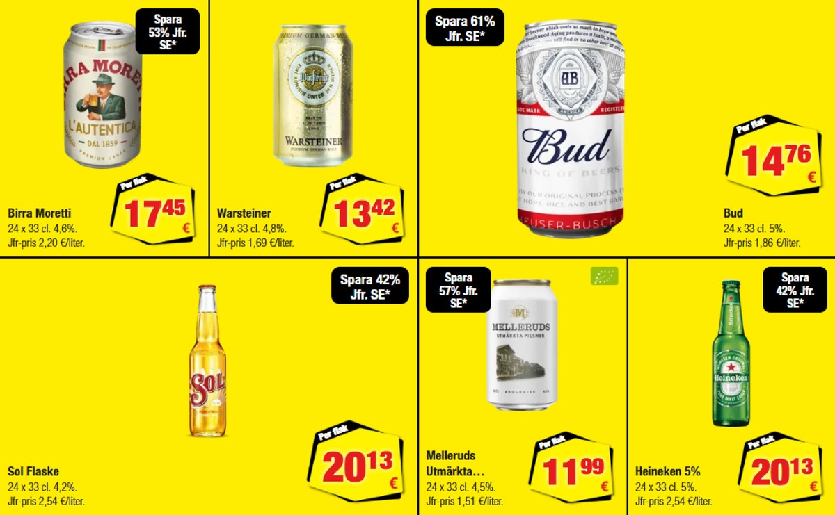 Se Calle reklamblad för vecka 35 på Kampanjveckan.se. Se bra erbjudanden på många varor. Läs reklambladet här! Sida 29