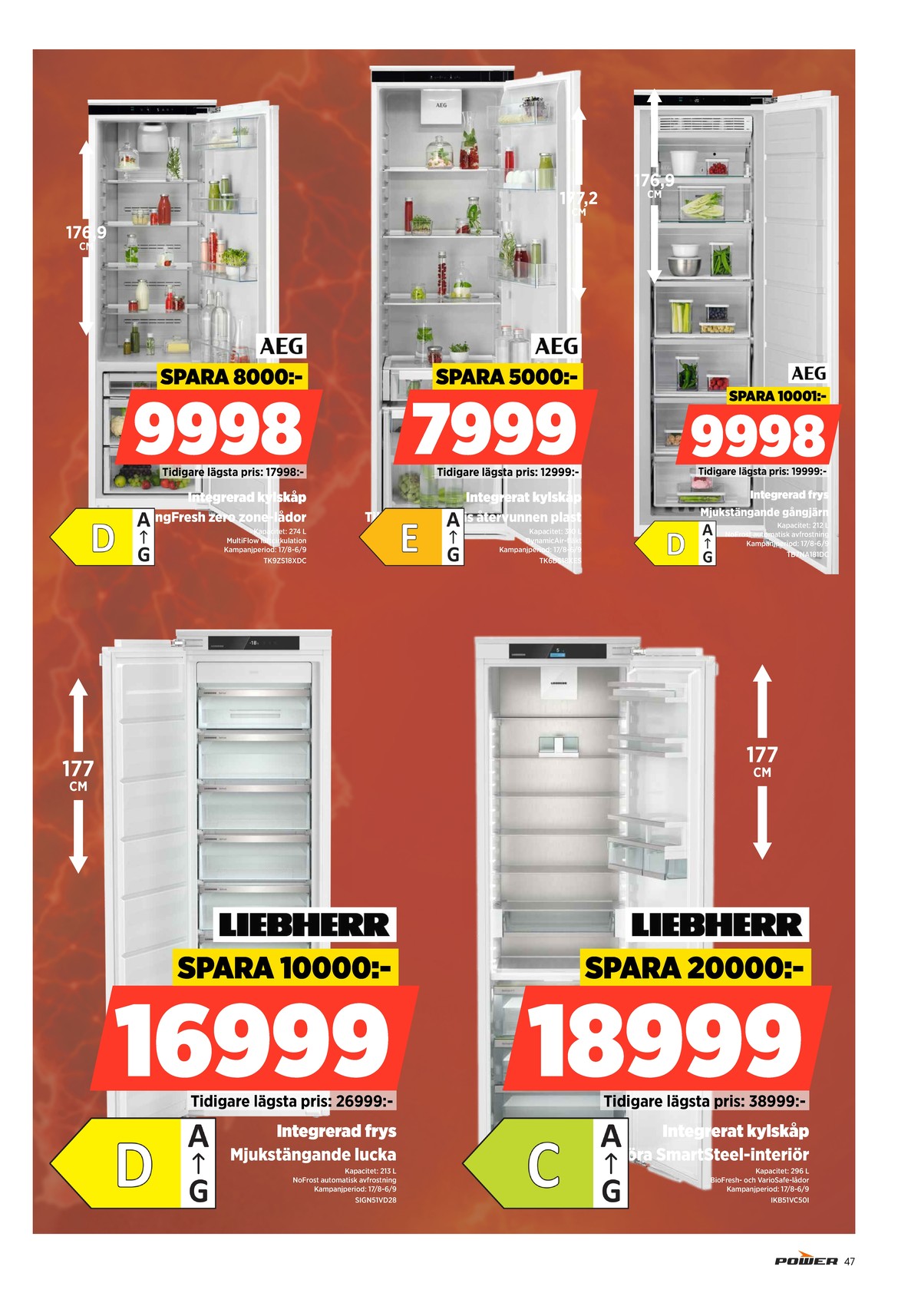 Se Power reklamblad för vecka 35 på Kampanjveckan.se. Se bra erbjudanden på många varor. Läs reklambladet här! Sida 47