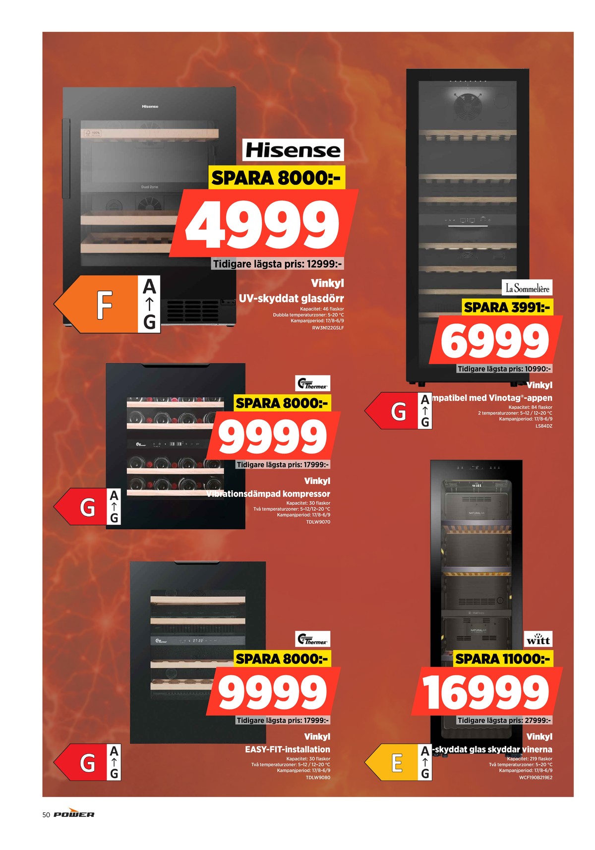Se Power reklamblad för vecka 35 på Kampanjveckan.se. Se bra erbjudanden på många varor. Läs reklambladet här! Sida 50