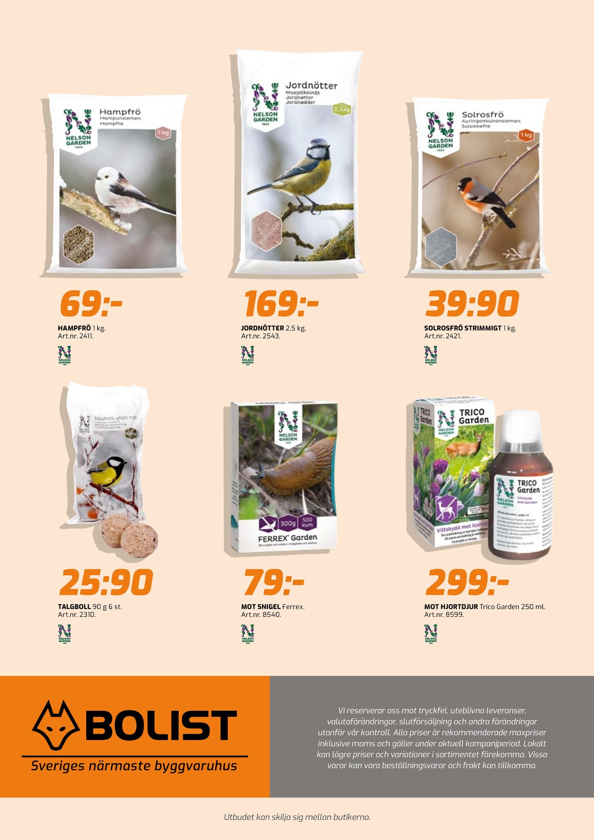 Se Bolist reklamblad för vecka 35 på Kampanjveckan.se. Se bra erbjudanden på många varor. Läs reklambladet här! Sida 8