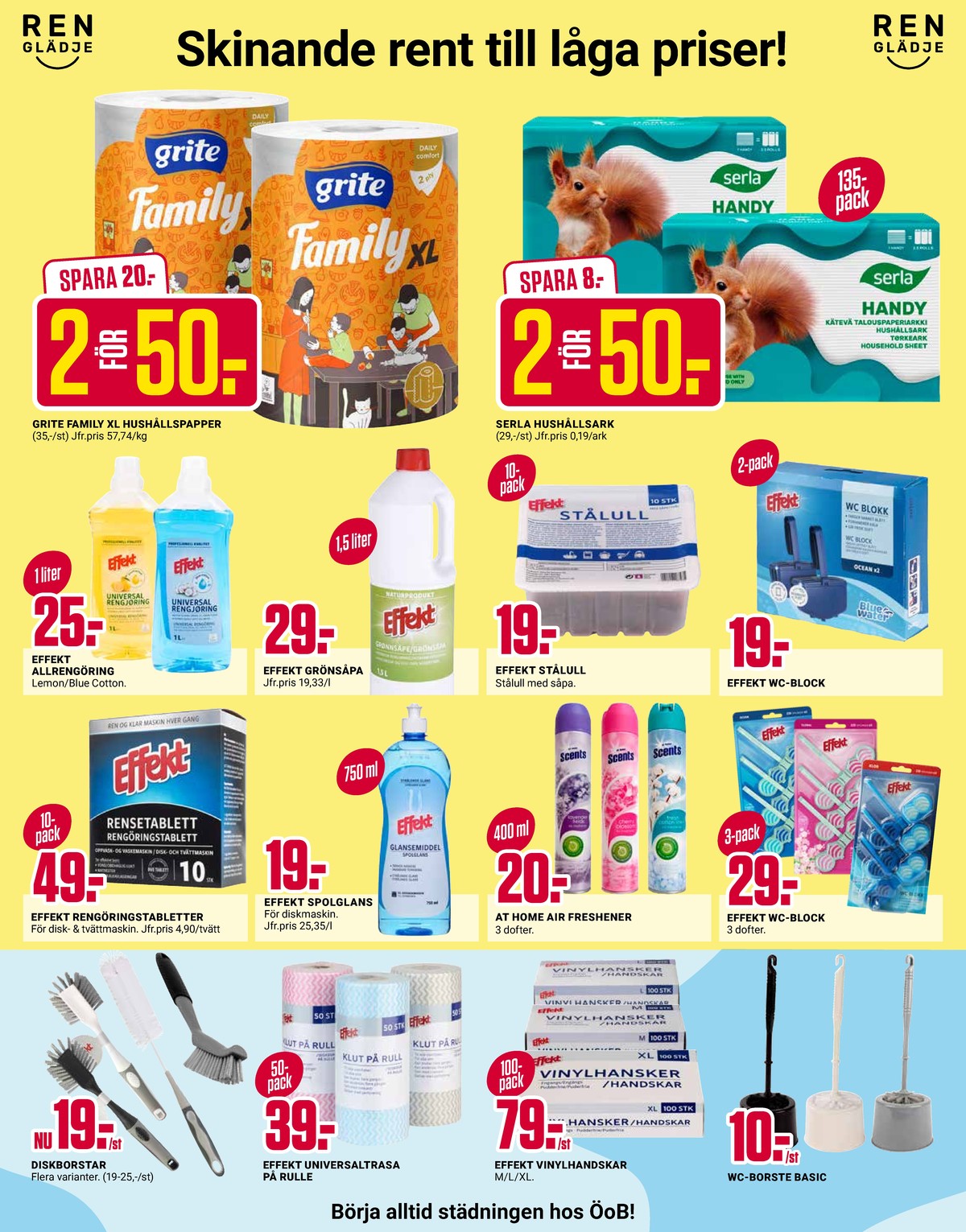 Se ÖoB reklamblad för vecka 35 på Kampanjveckan.se. Se bra erbjudanden på många varor. Läs reklambladet här! Sida 8