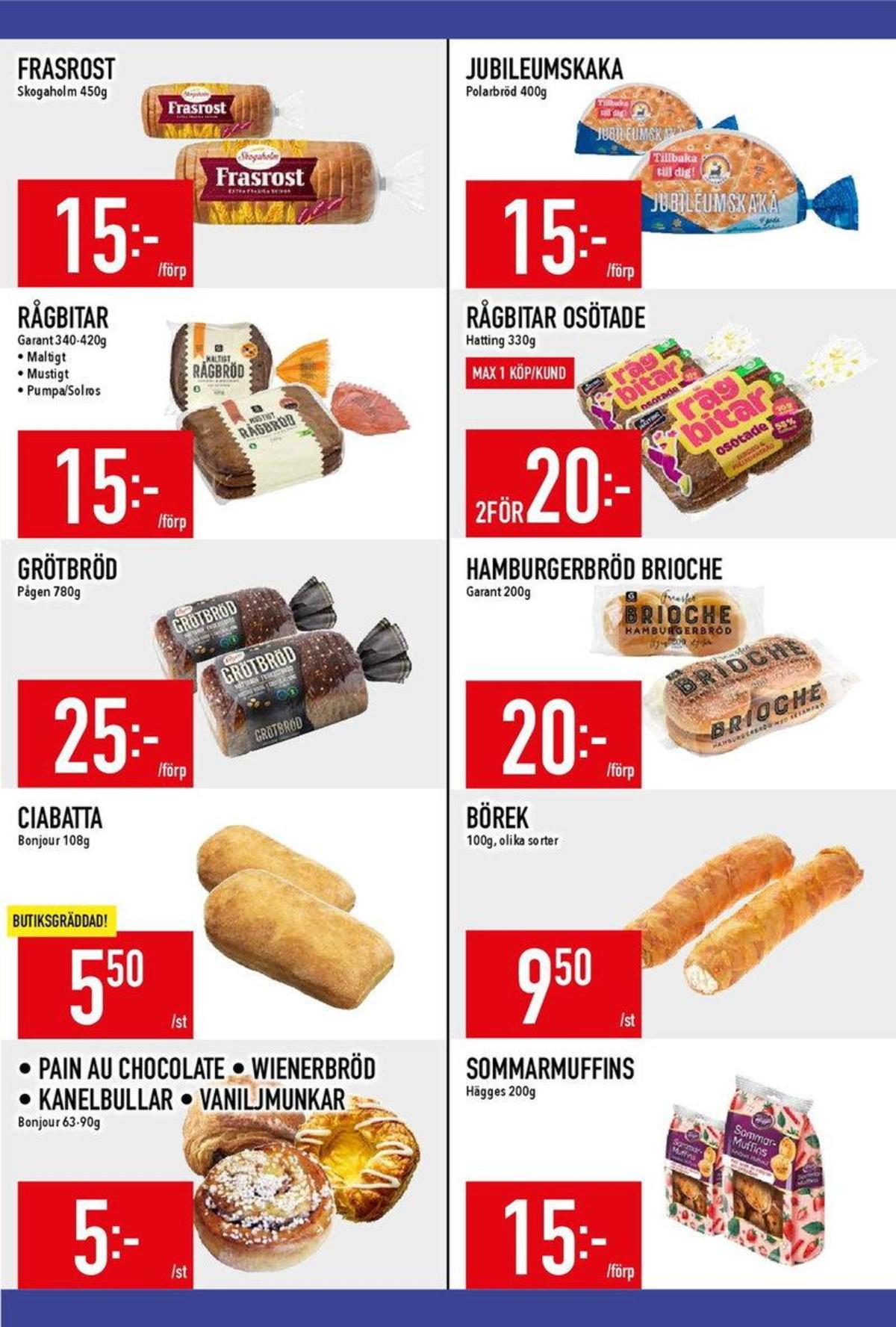 Se MatDax reklamblad för vecka 35 på Kampanjveckan.se. Se bra erbjudanden på många varor, t.ex. matbröd grötbröd eller andra varor. Läs reklambladet här! Sida 7